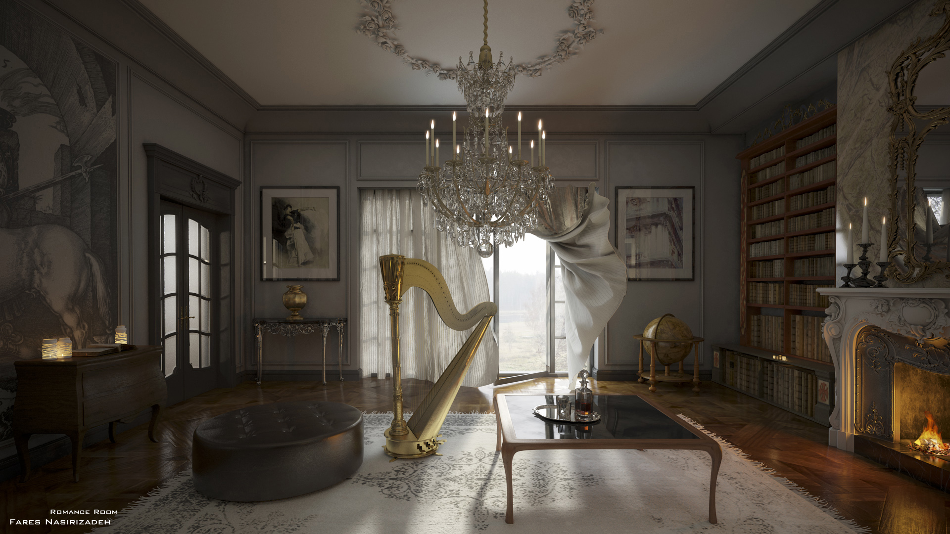 Classical Livingroom