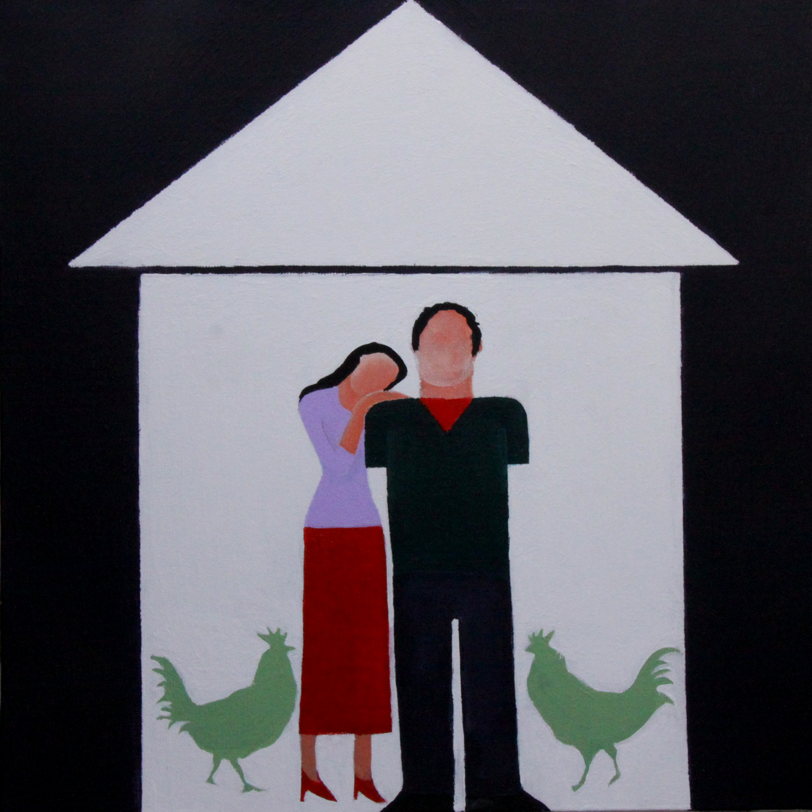 11 30x30cm,acrylic on canvas