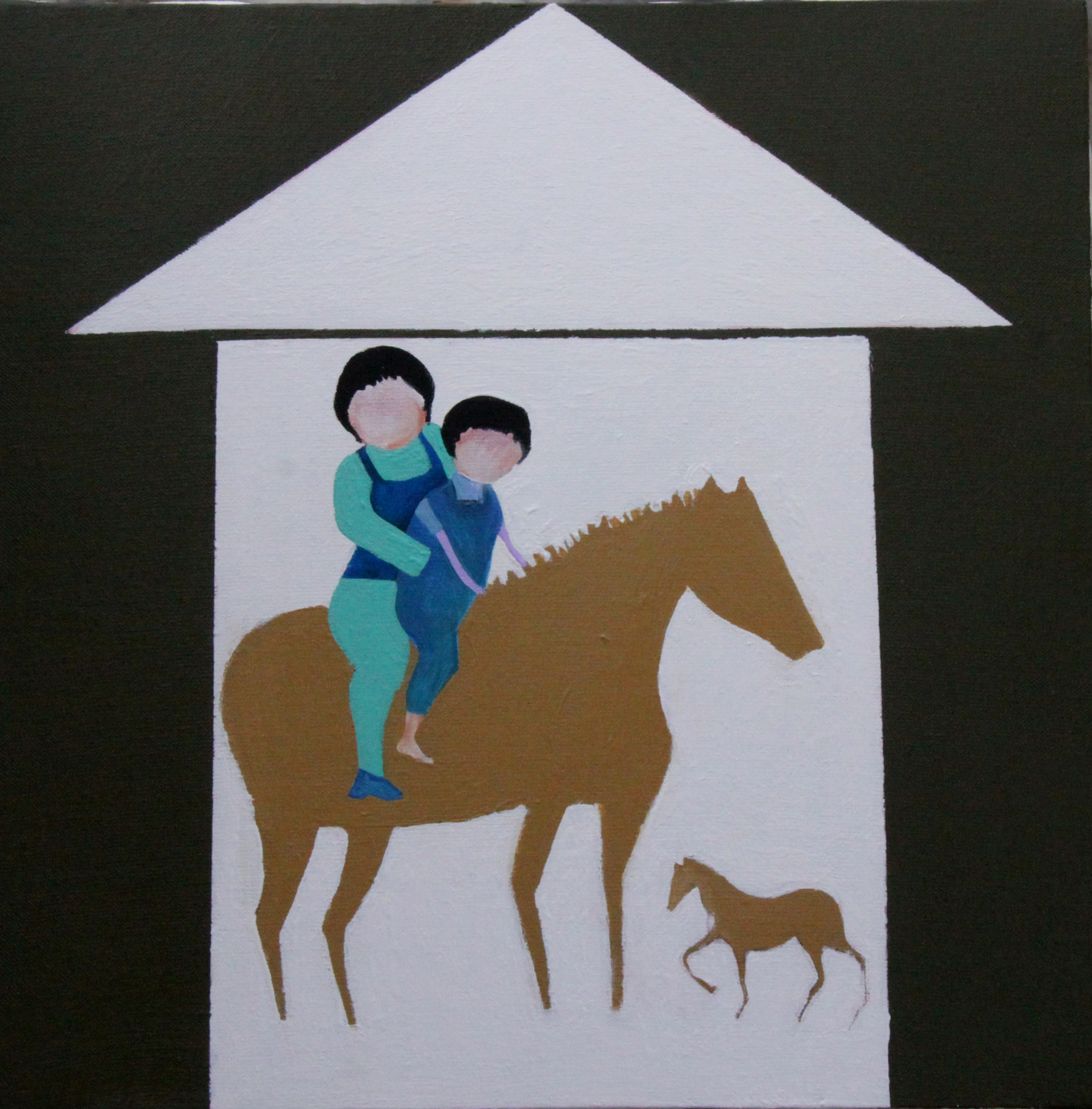 9 30x30cm,acrylic on canvas