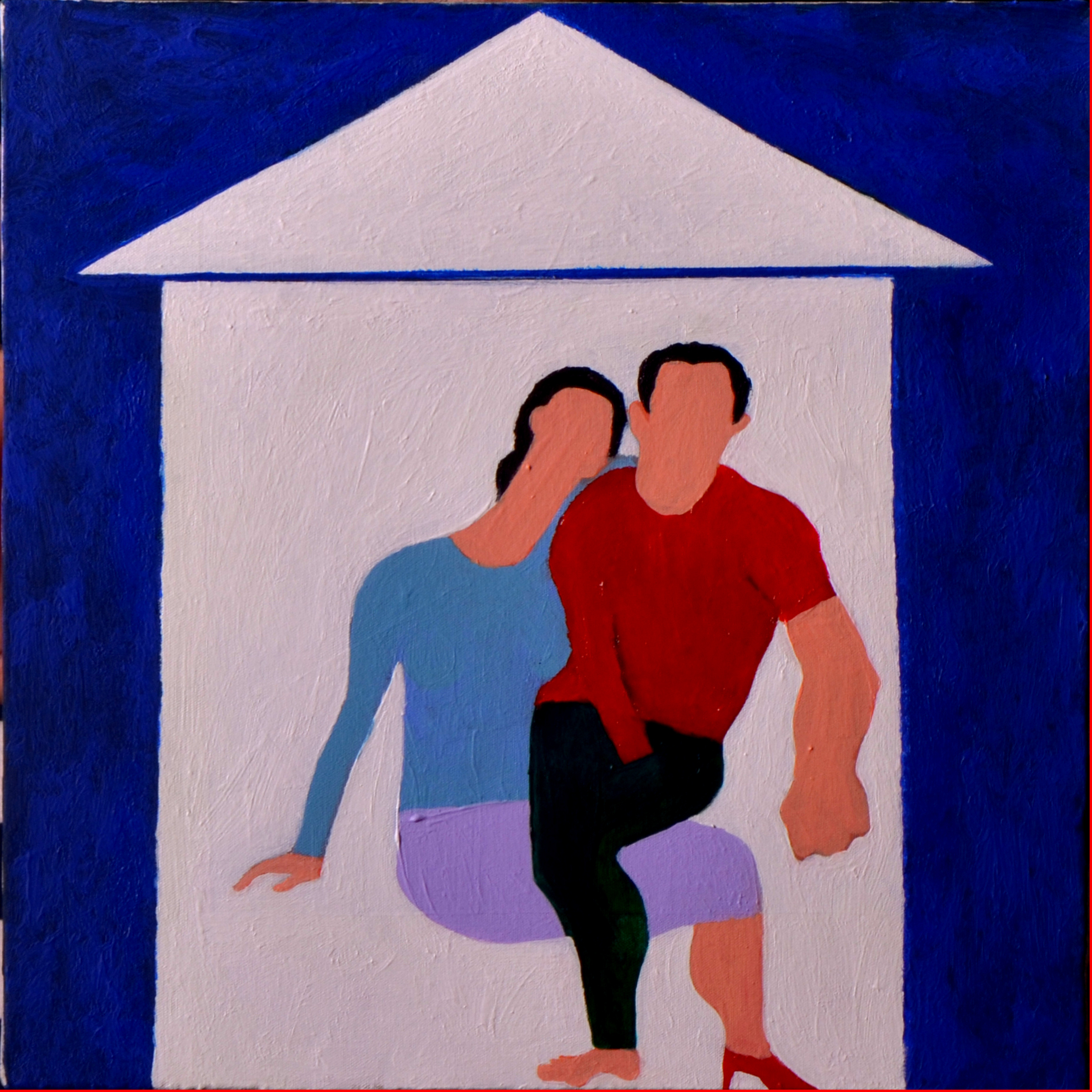 1 30x30cm,acrylic on canvas