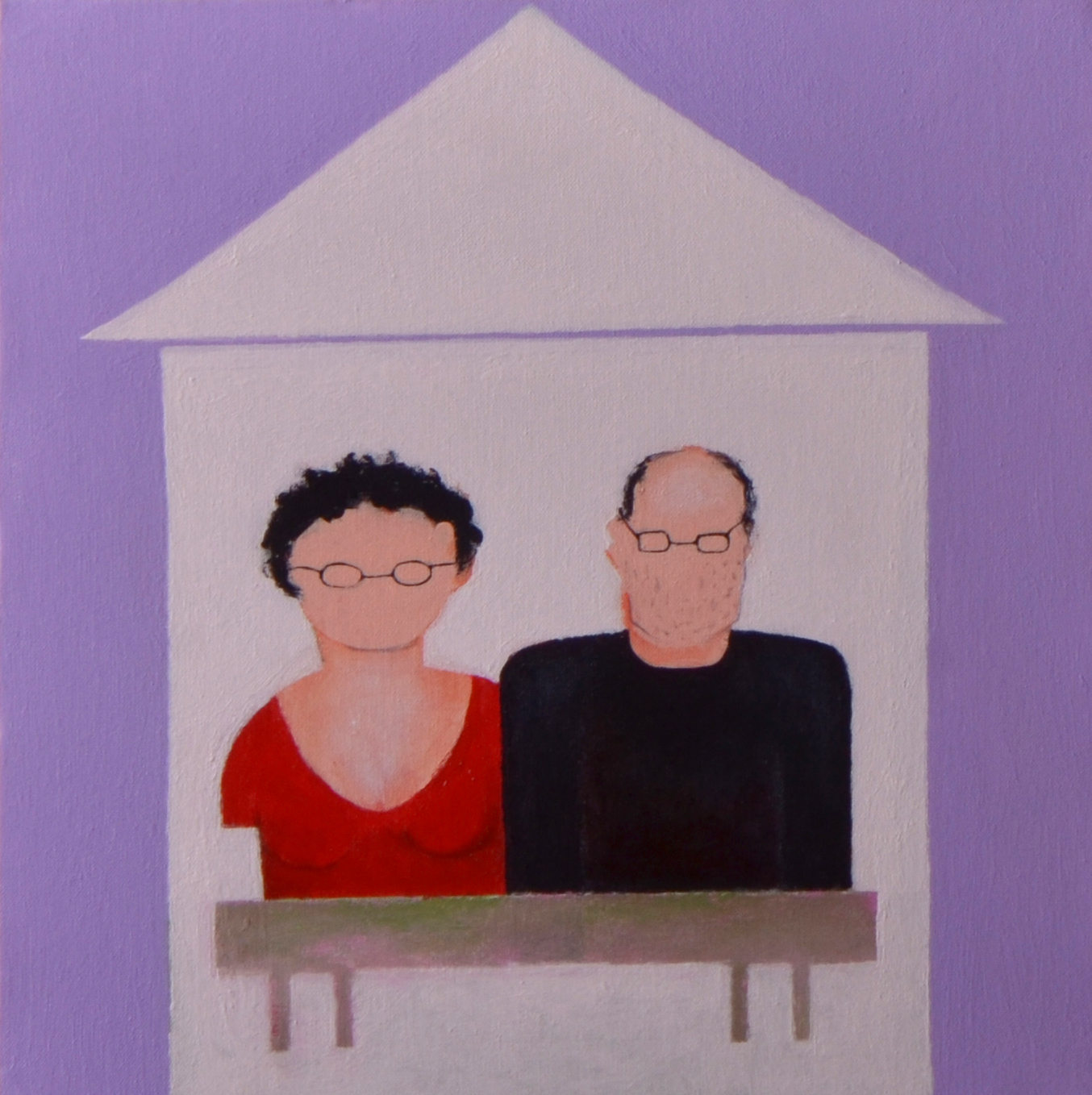 6 30x30cm,acrylic on canvas