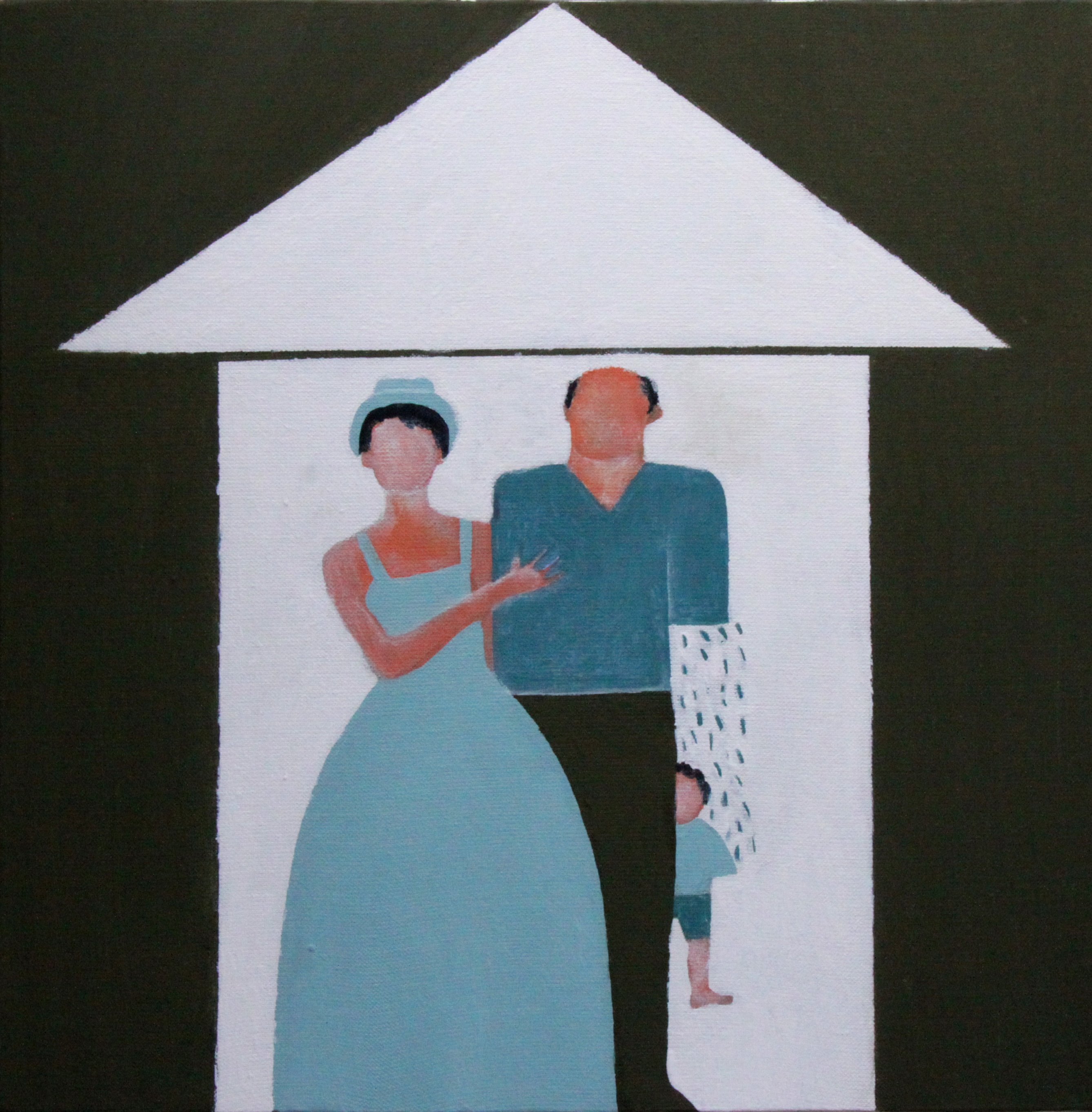 10 30x30cm,acrylic on canvas