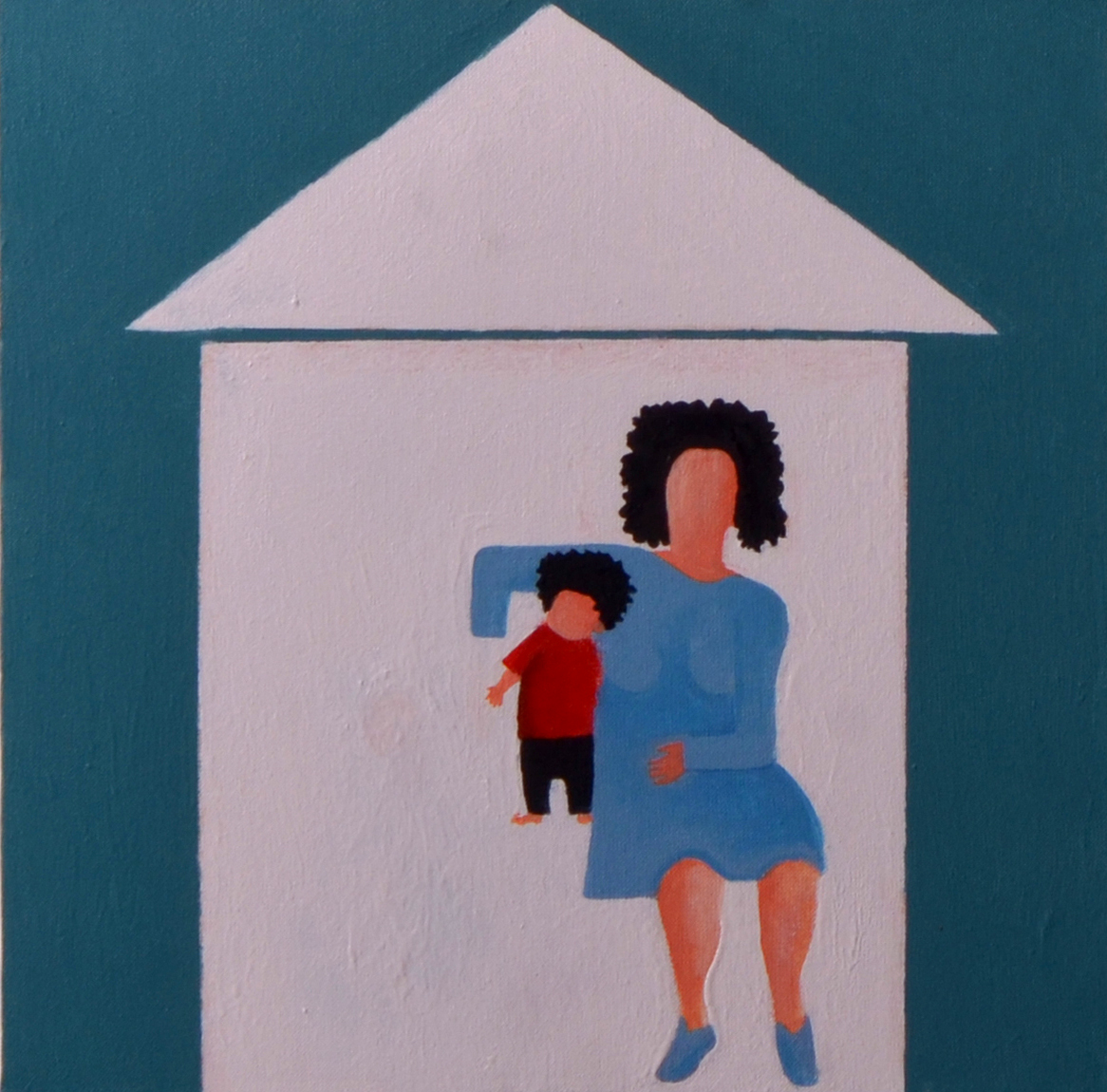 7 30x30cm,acrylic on canvas