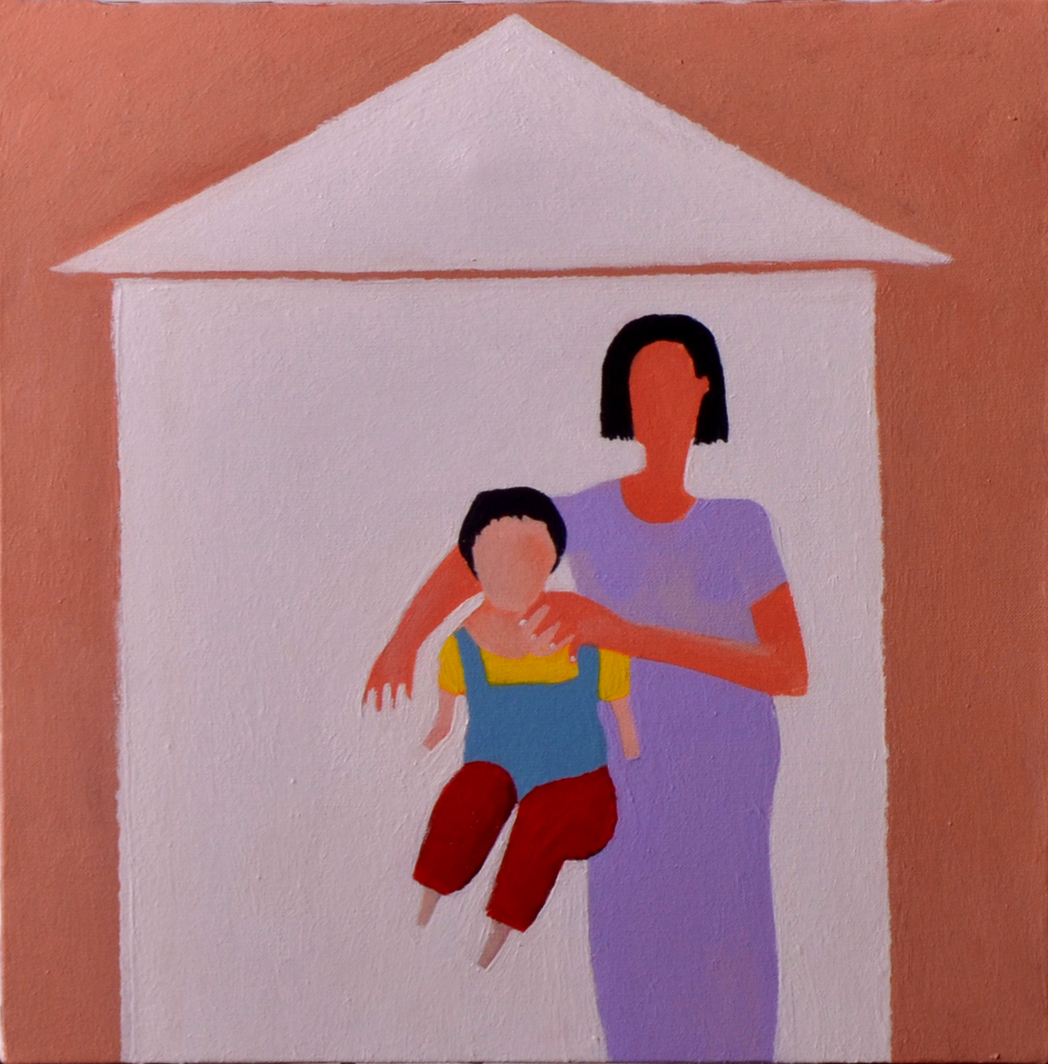 5 30x30cm,acrylic on canvas