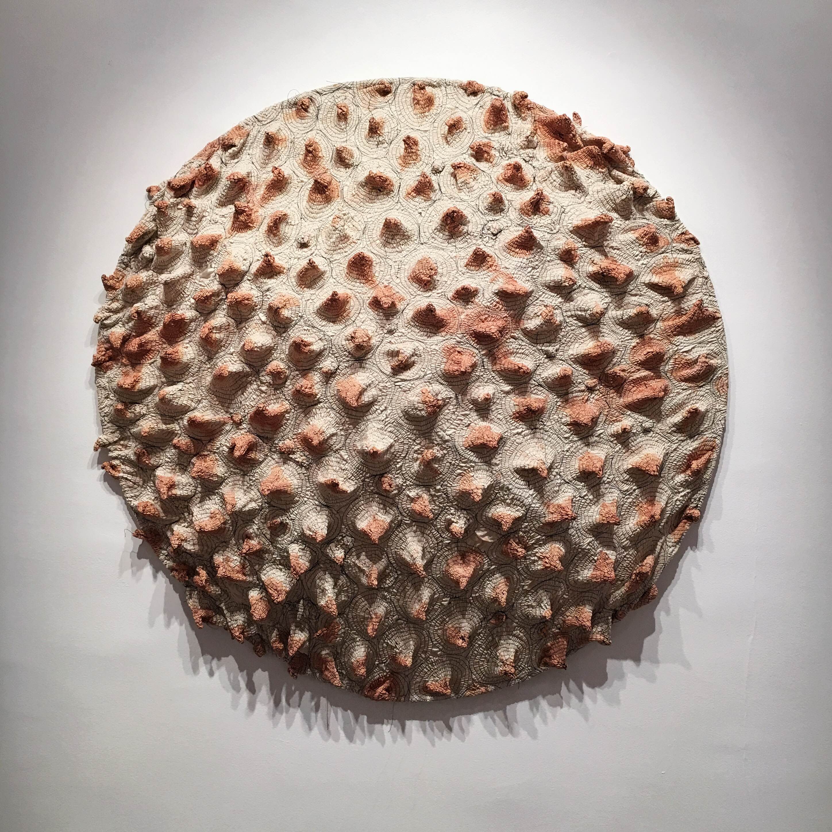 03.Maryam Ashkanian.Mutation Series. Sculpture.100 100 30 Cm.Sewing on Fabric.2016.