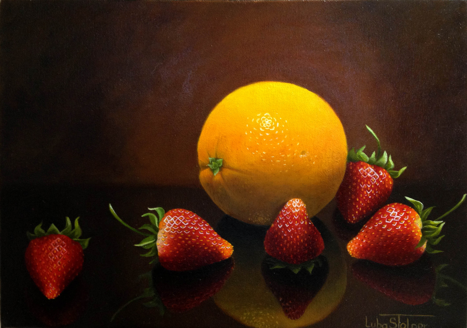 Surrounded 9x12 oil on board SOLD