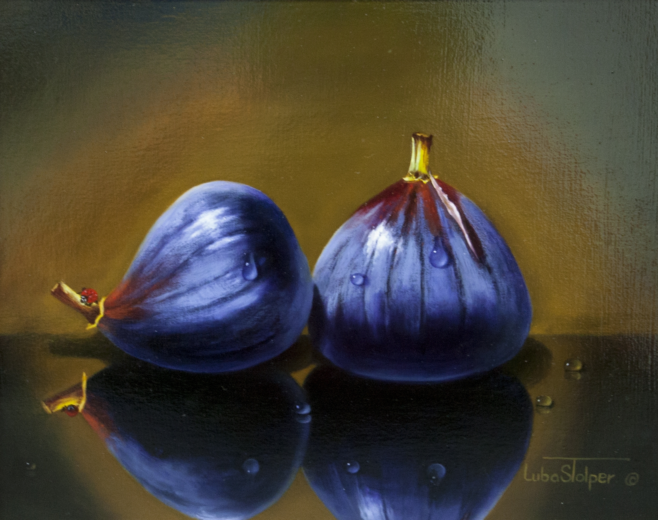 Simple Figs 8x10 oil on board SOLD