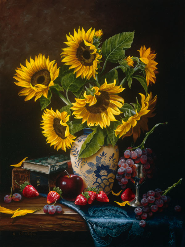 Wind and Fire oil on canvas 18x24