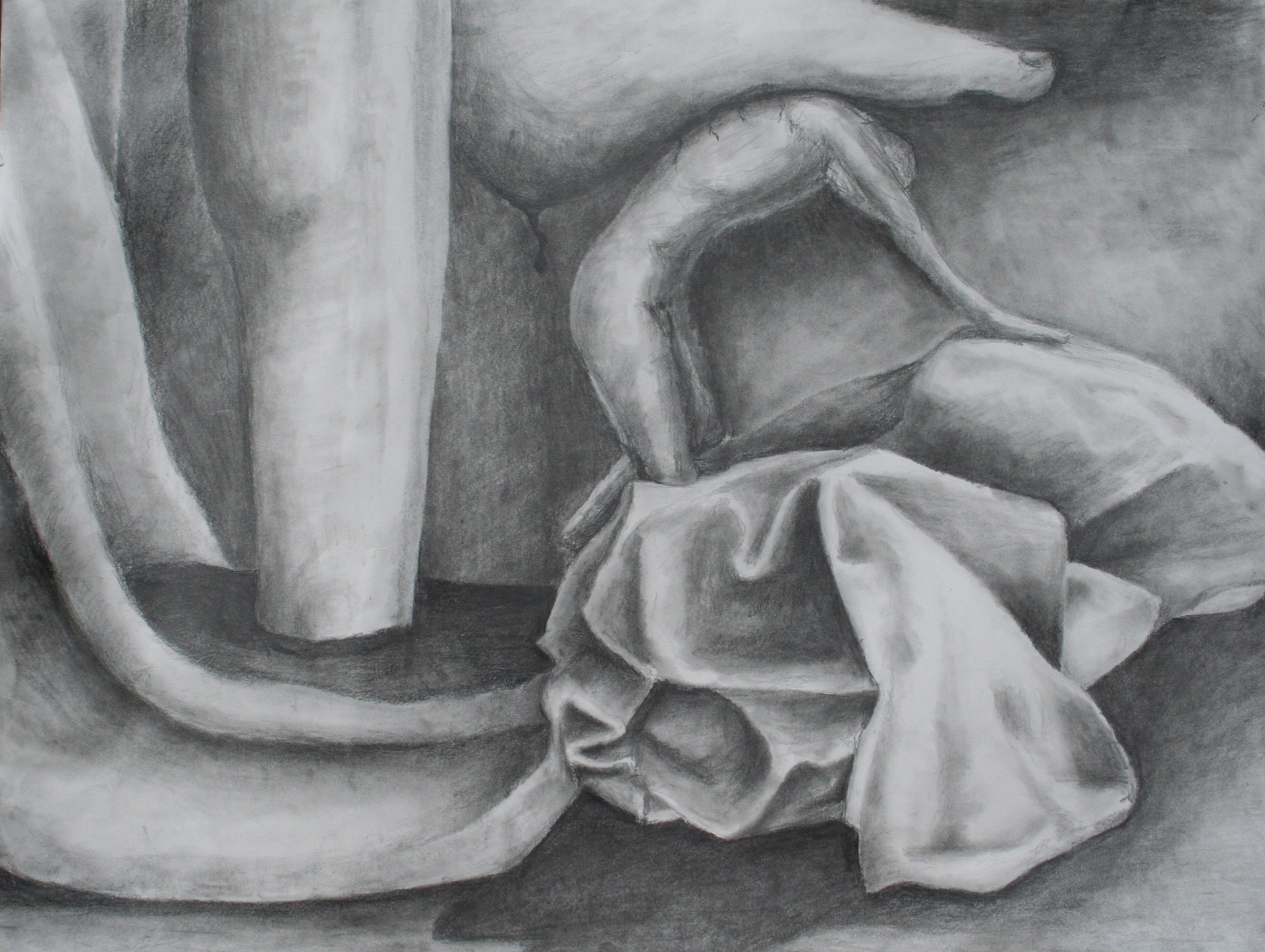 Uncaring Universe18x24graphite