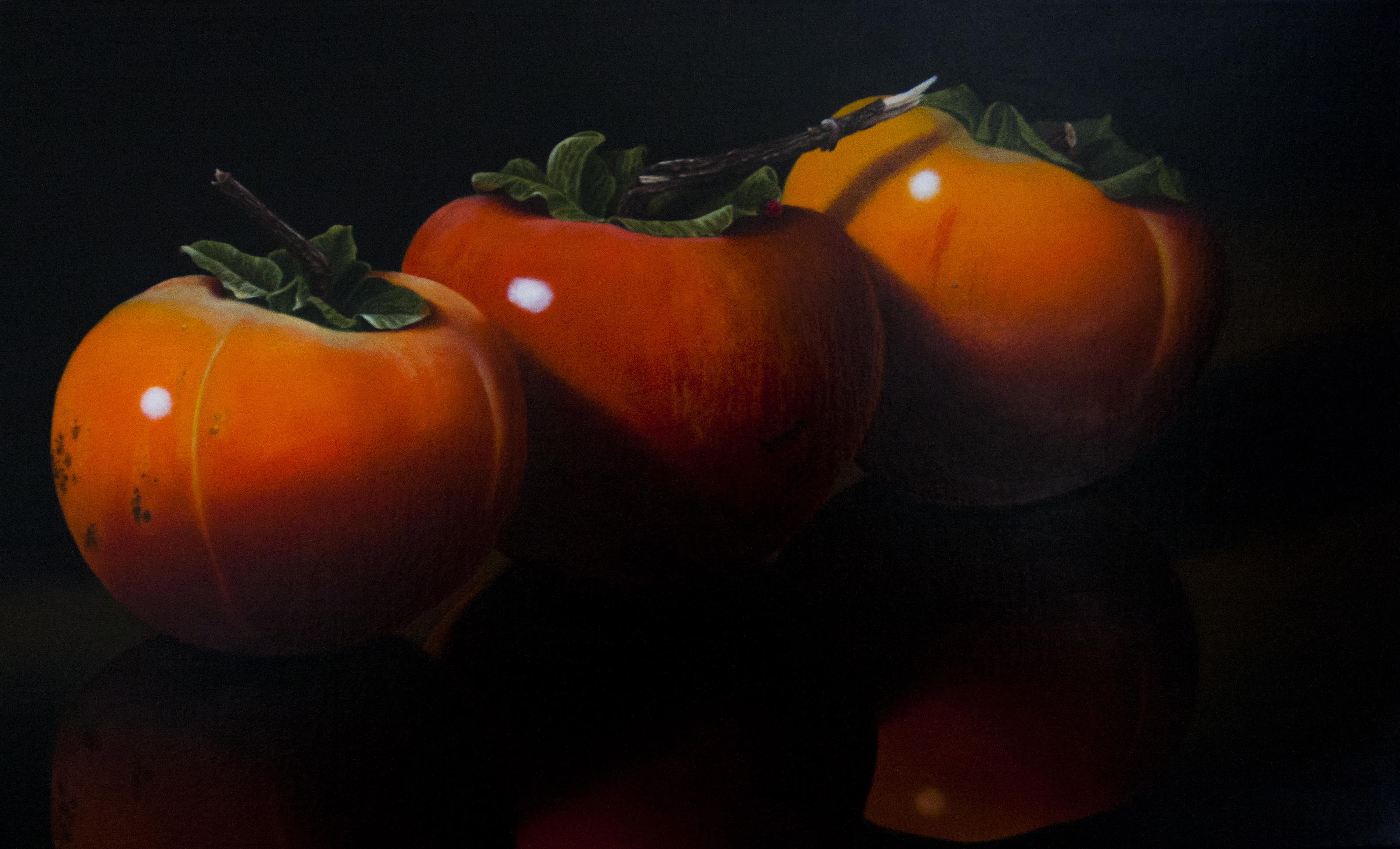three amigos 12x20 oil on canvas