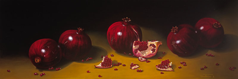 Viva Armenia 12x36 oil on canvas