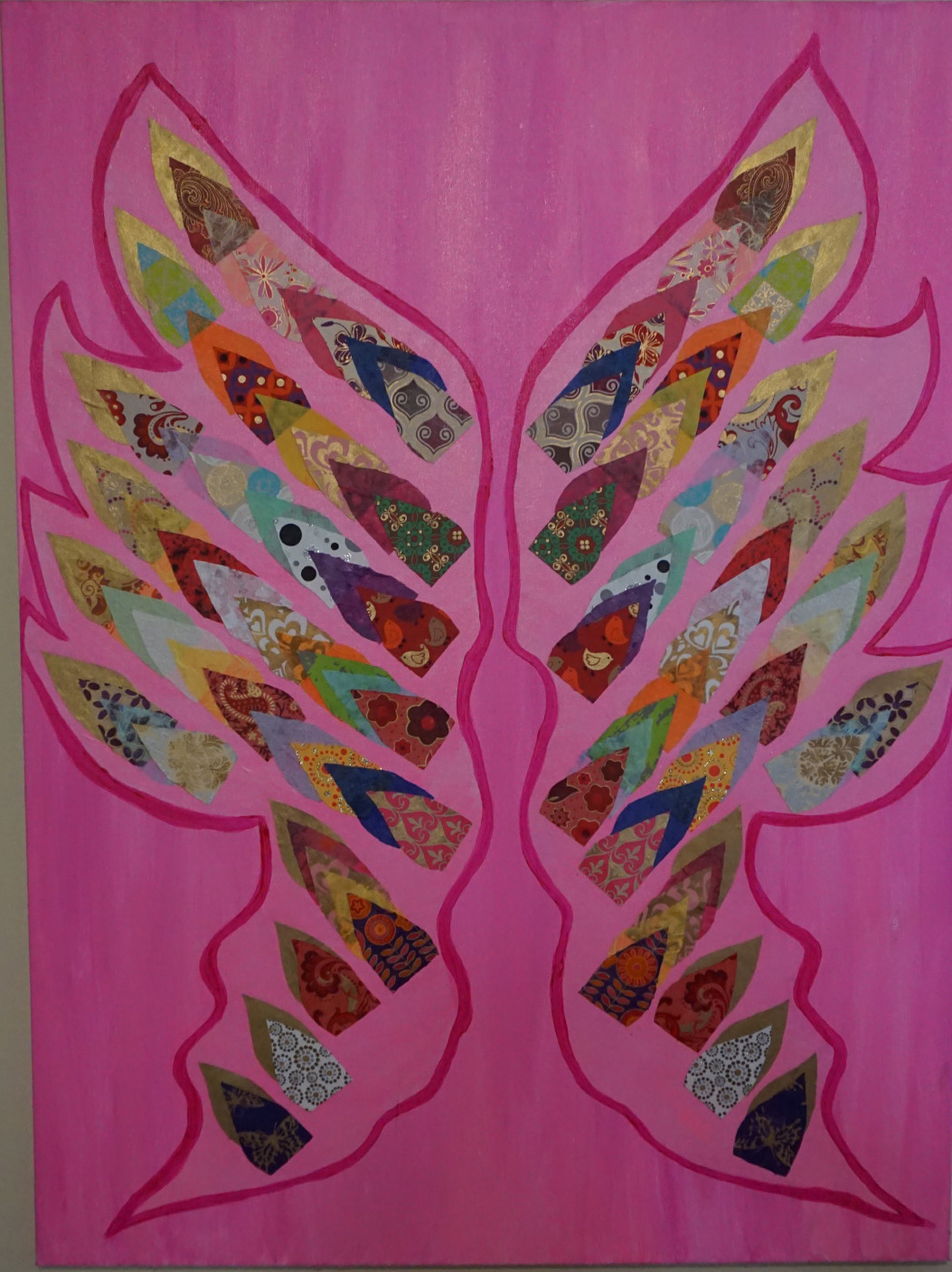 Pink butterfly
