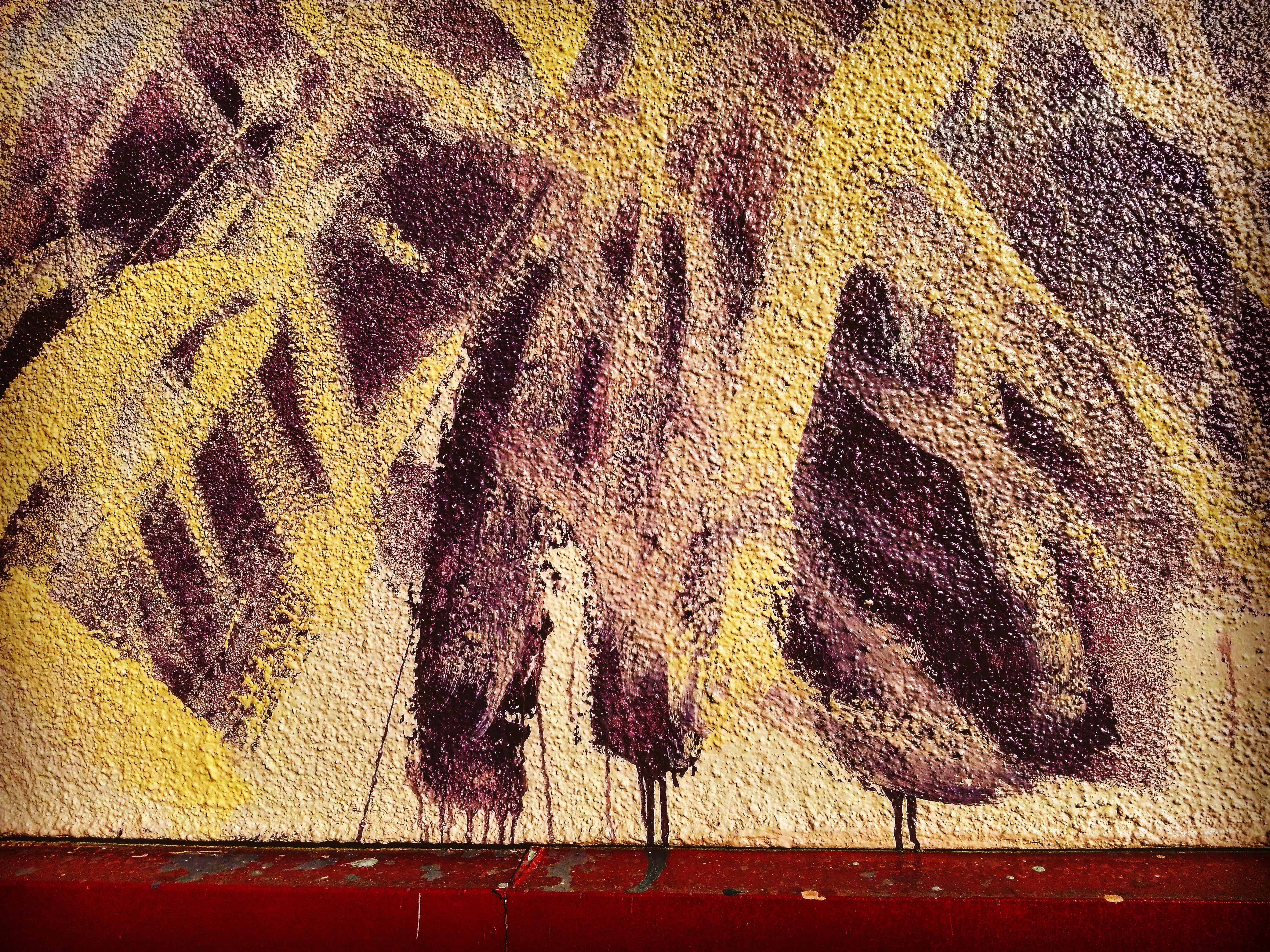 Graffiti #56 Study for Large Abstract