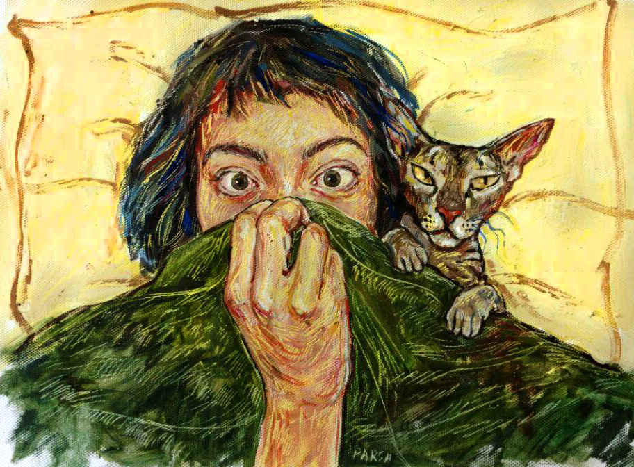 cat selfie