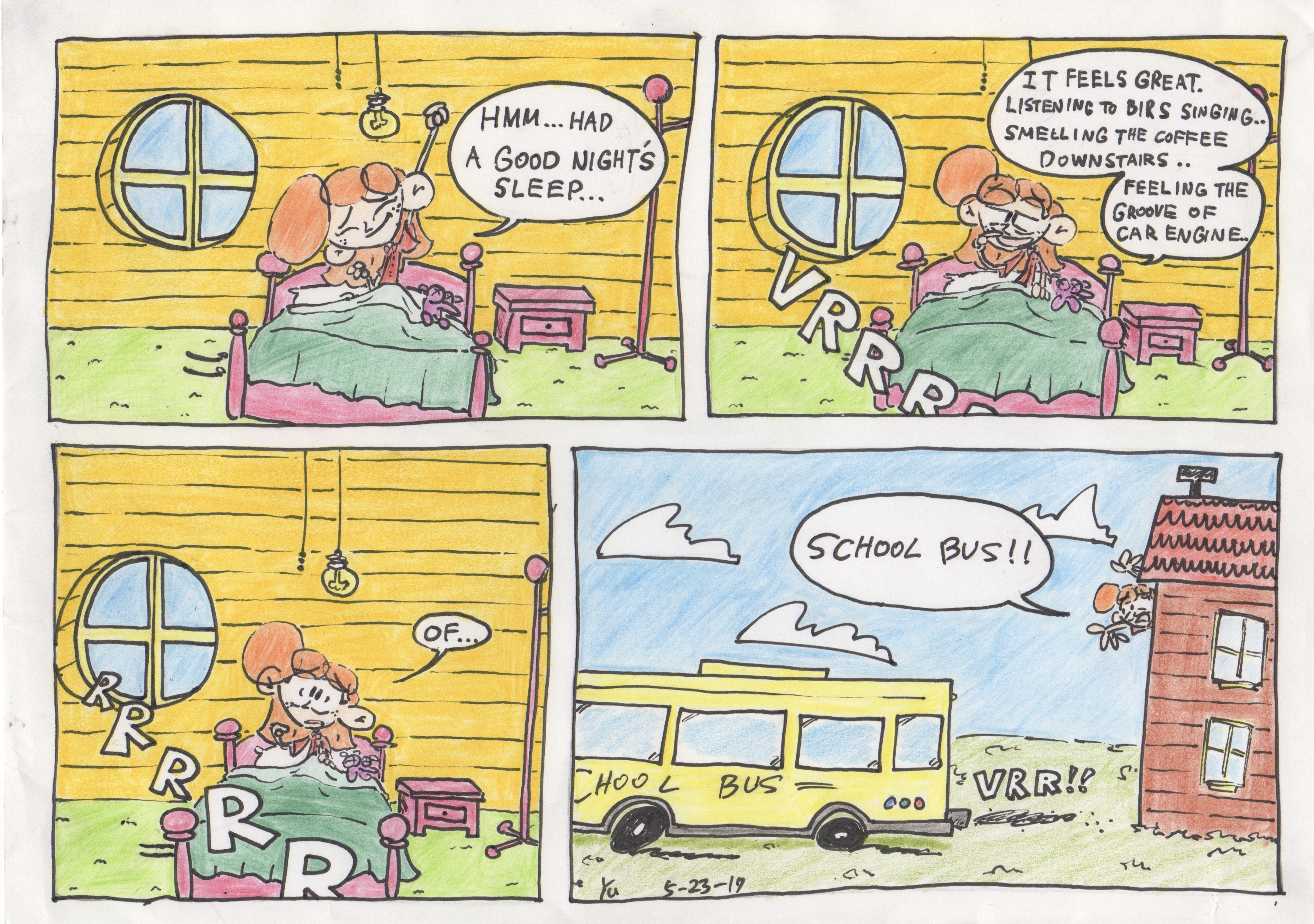 late for school