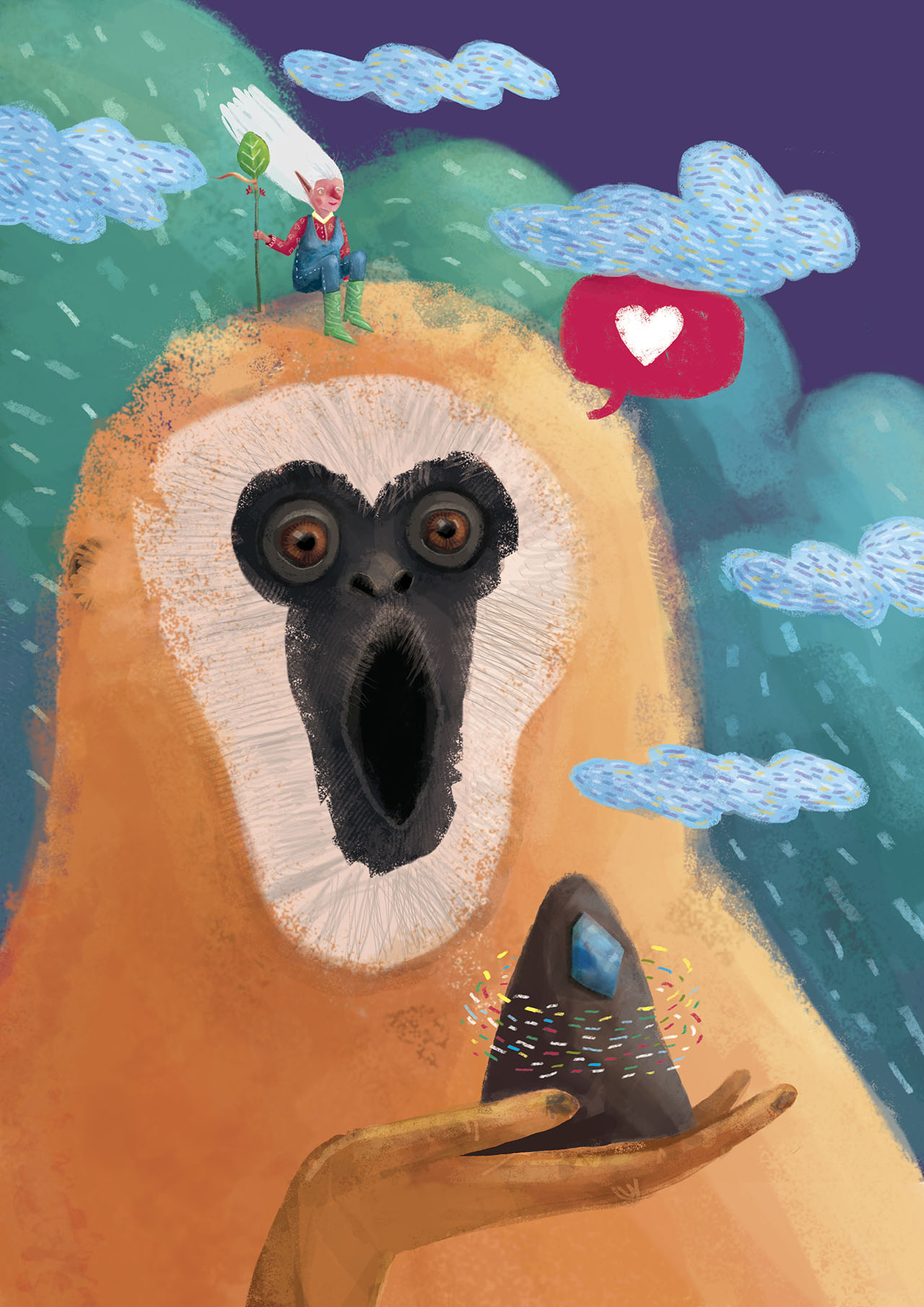 my gibbon buddy