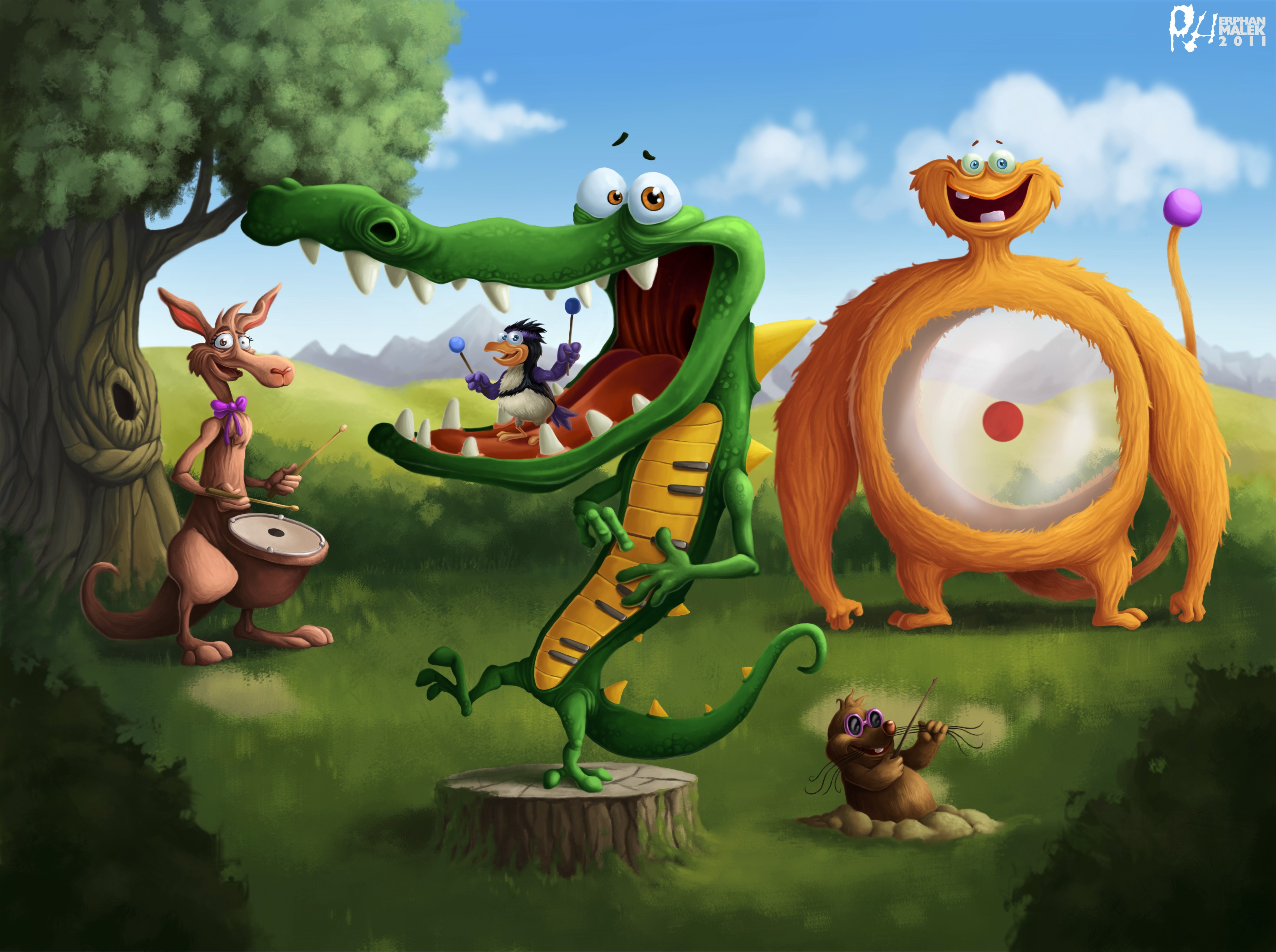 jungle band
