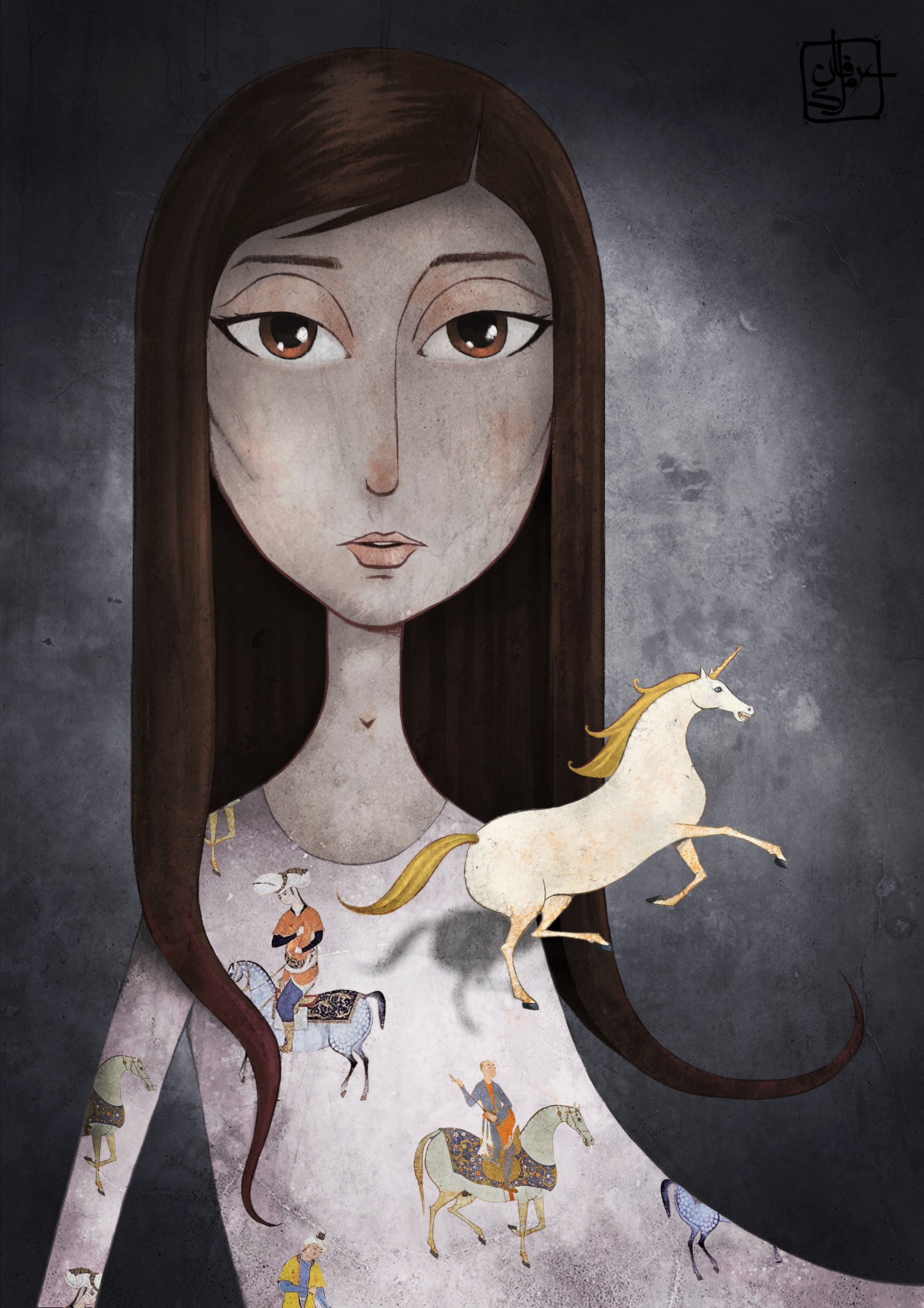 horse girl02