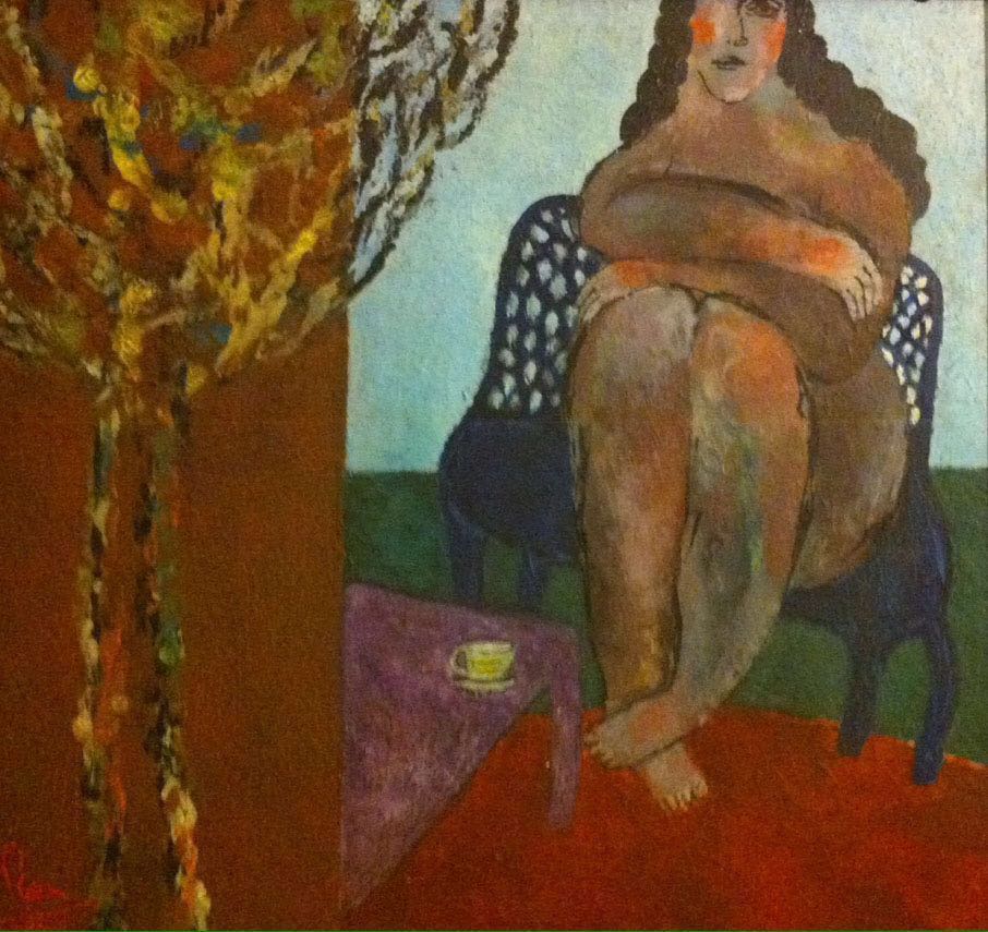Dreaming while evening tea