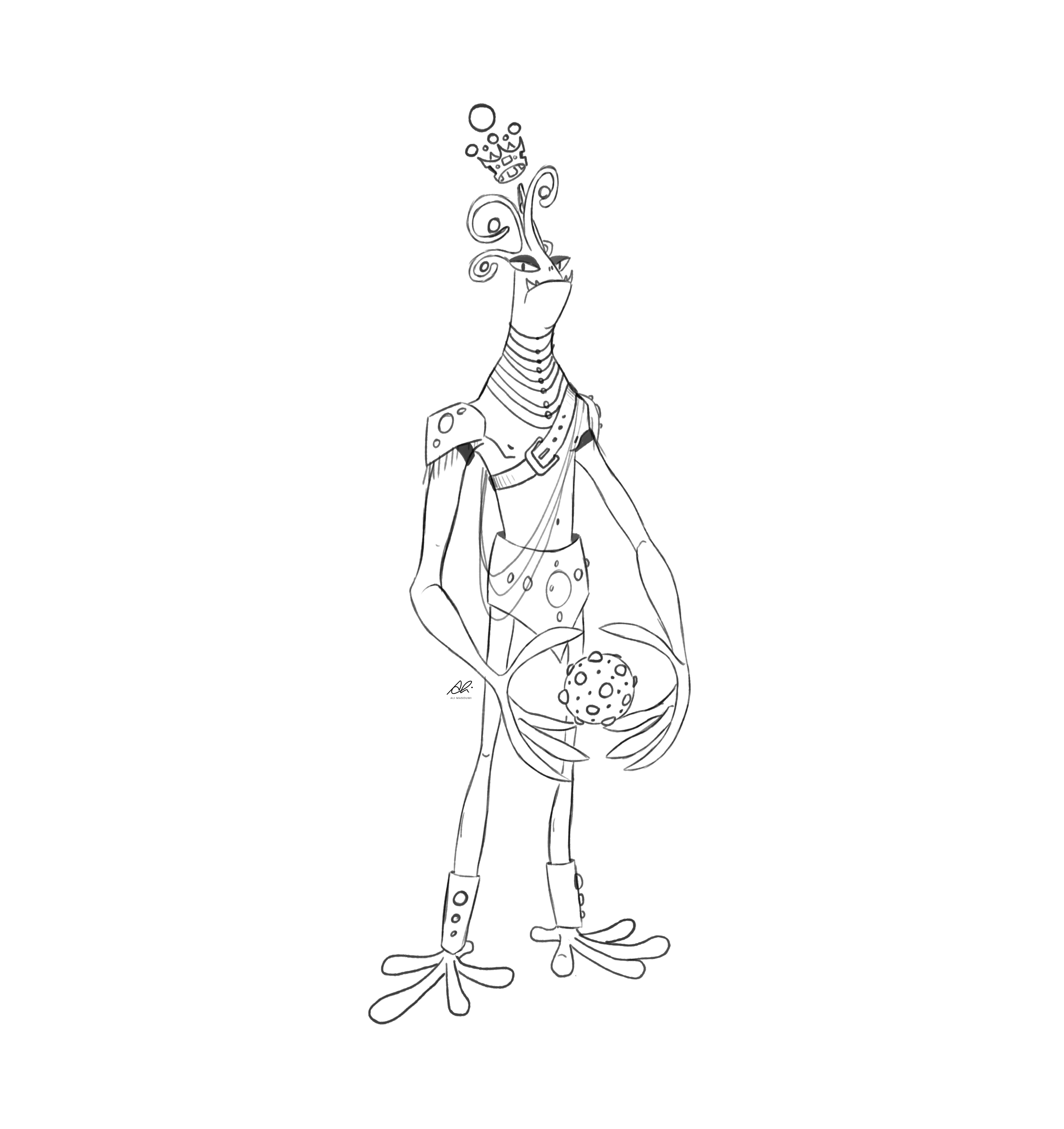 Frog king of war Etude