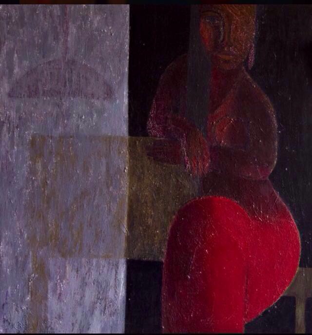 in shadow