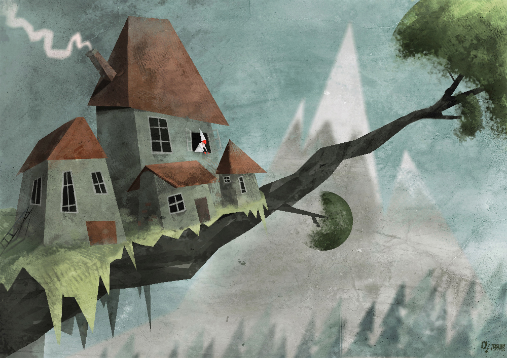 home on tree