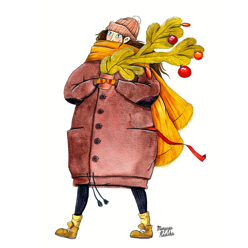 Red coat