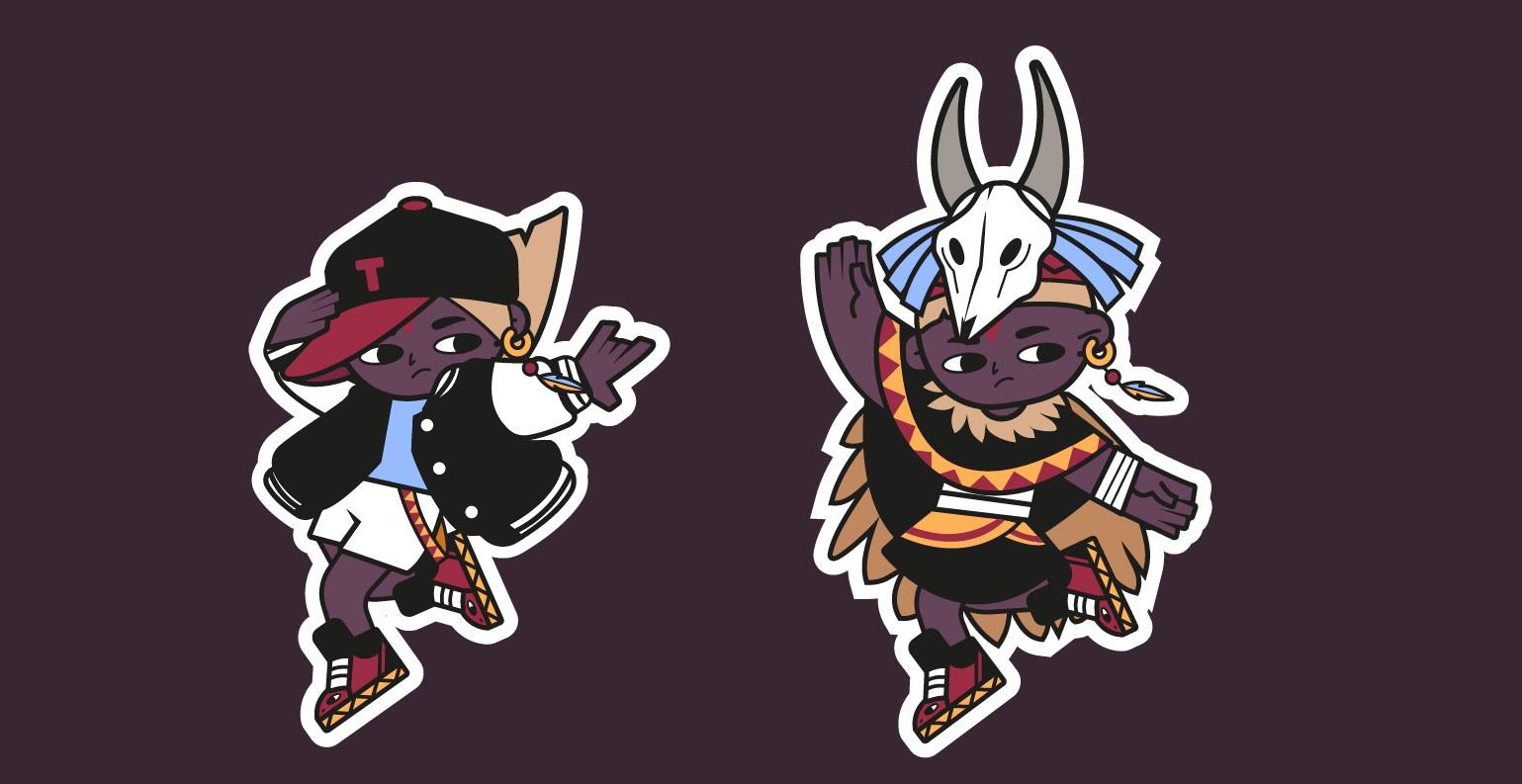 Tribe Girl Character Design 01