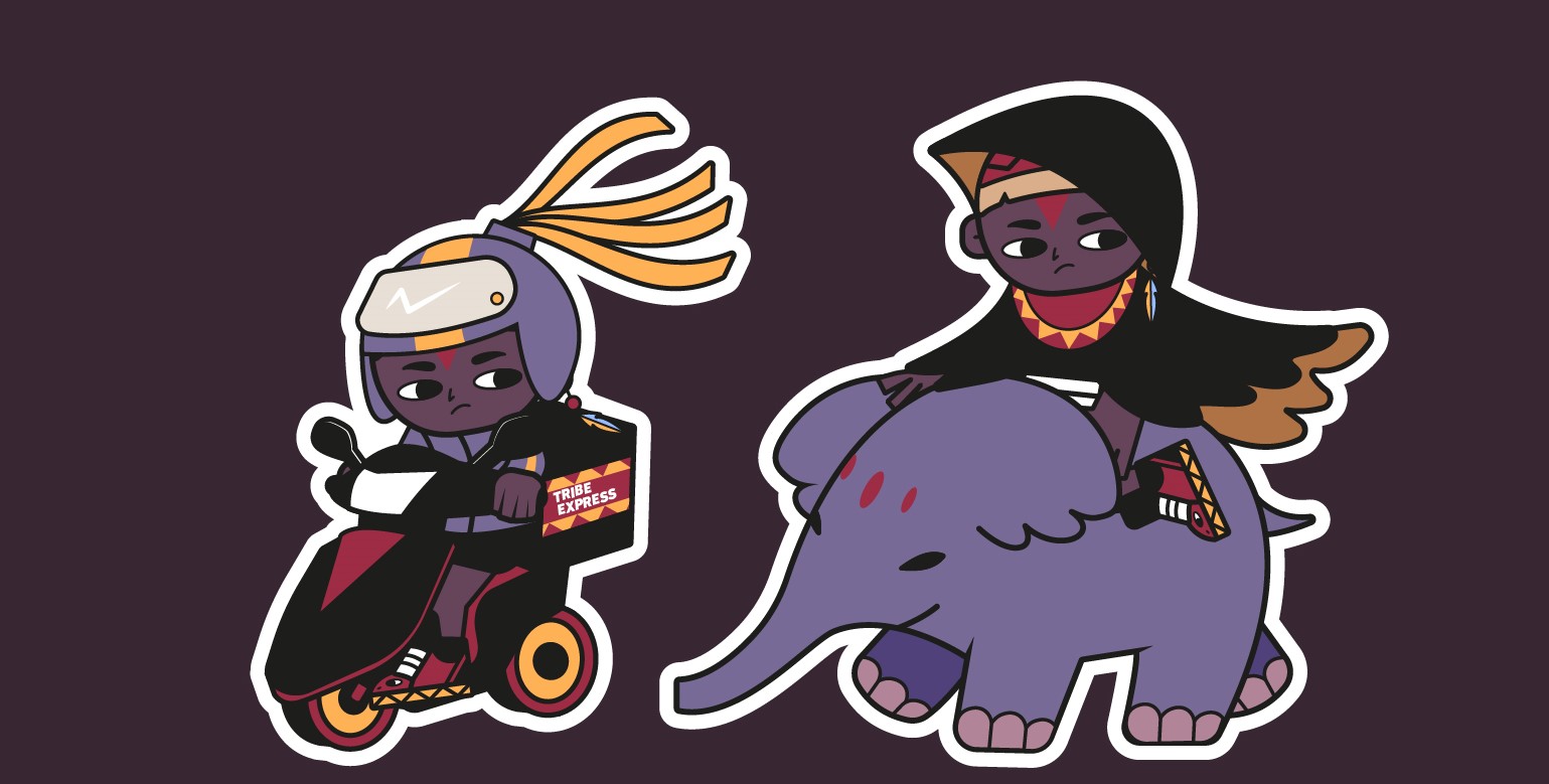 Tribe Girl Character Design 03