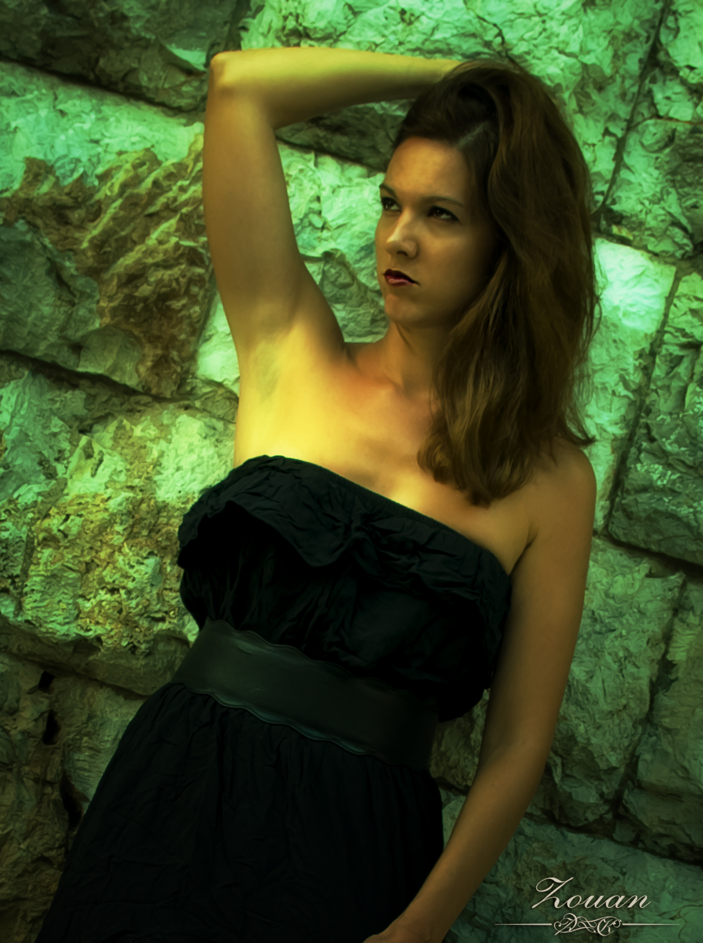 model Justine Philippidou Photography by Zouan Kourtis
