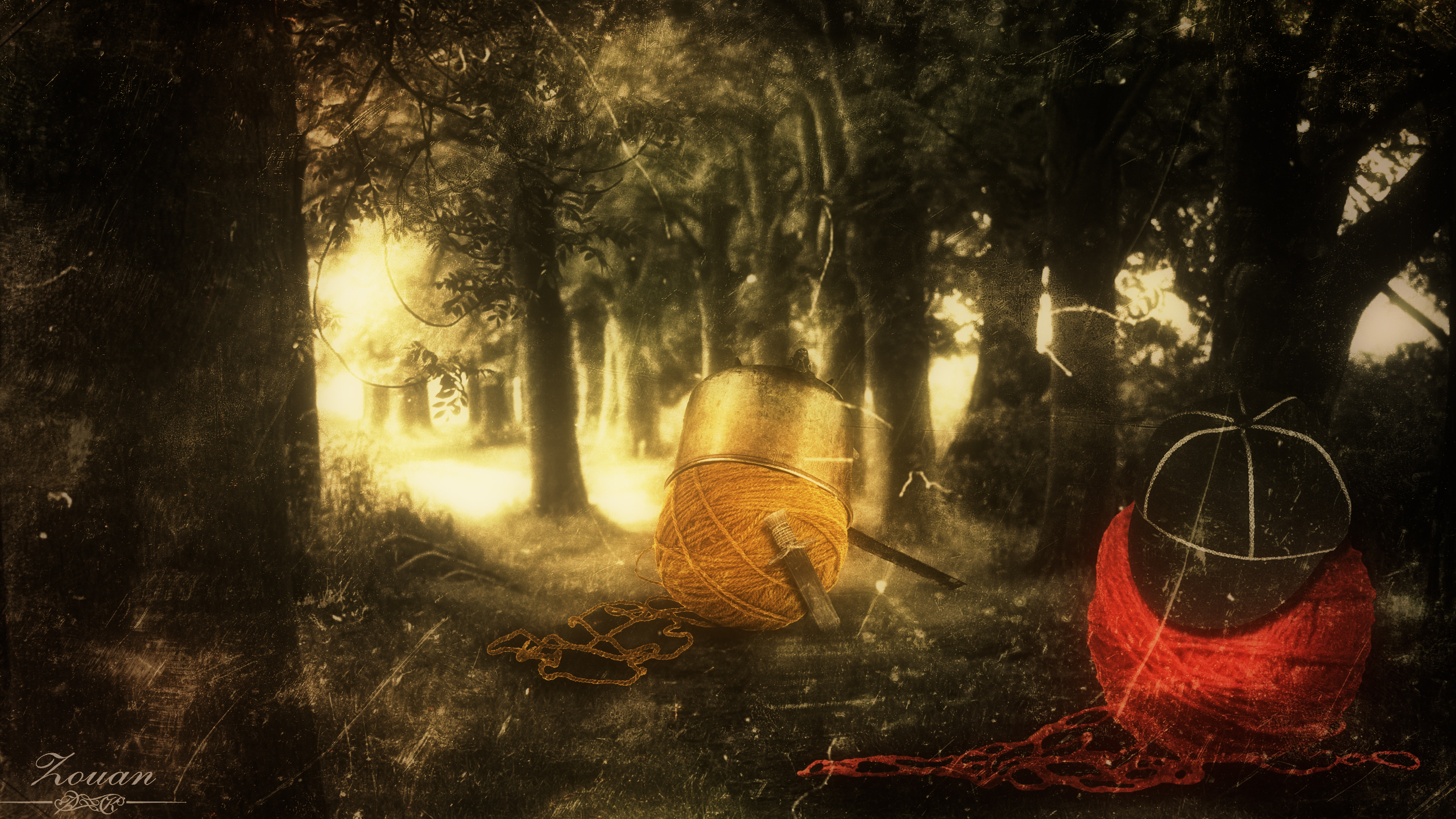 Wollen war ball