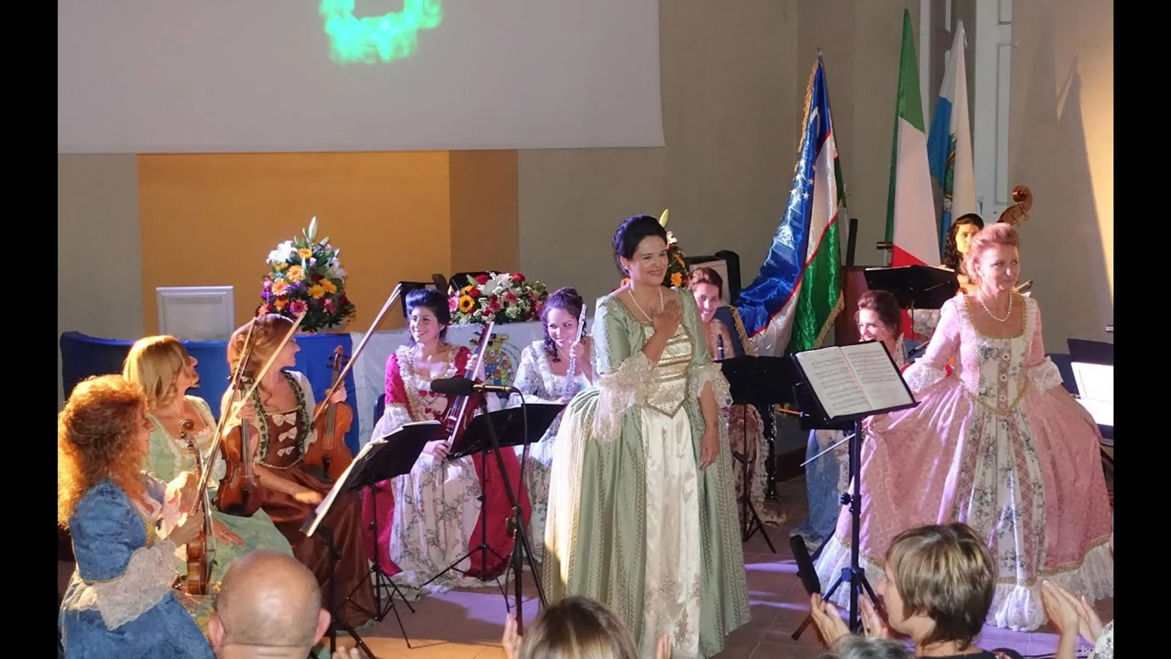San Leucio, 24sept16 - Le "Dame del Regno" al Belvedere