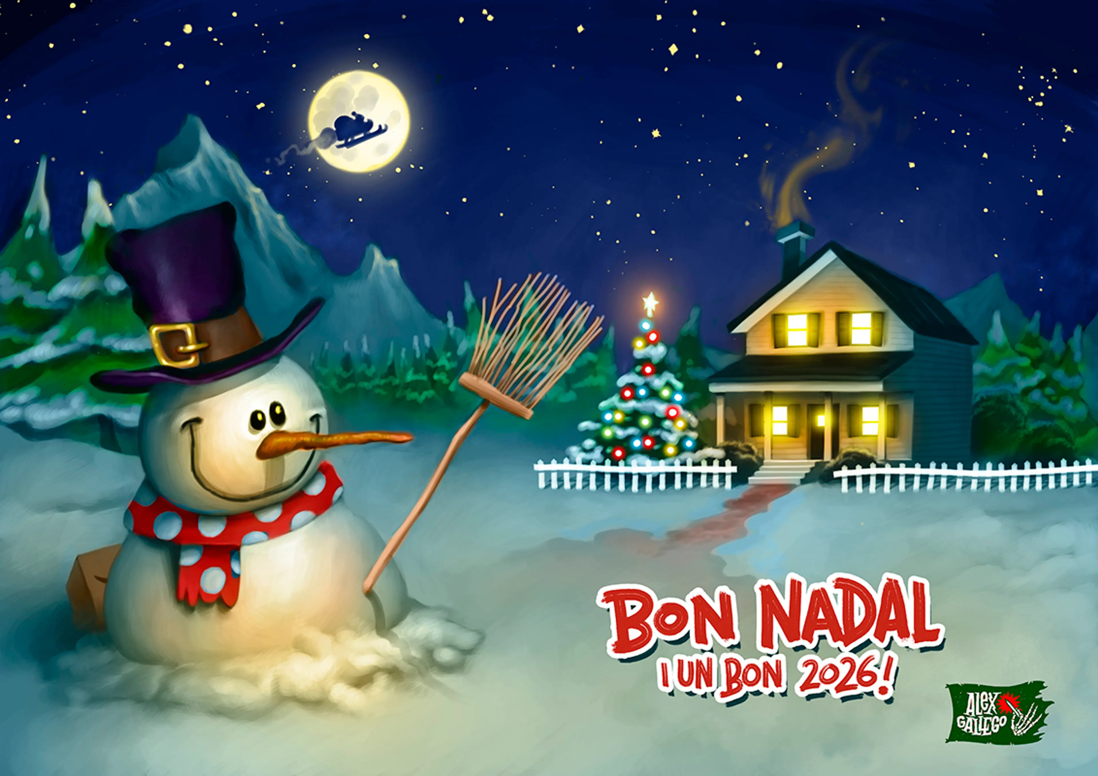 CHRISTMAS POSTCARD