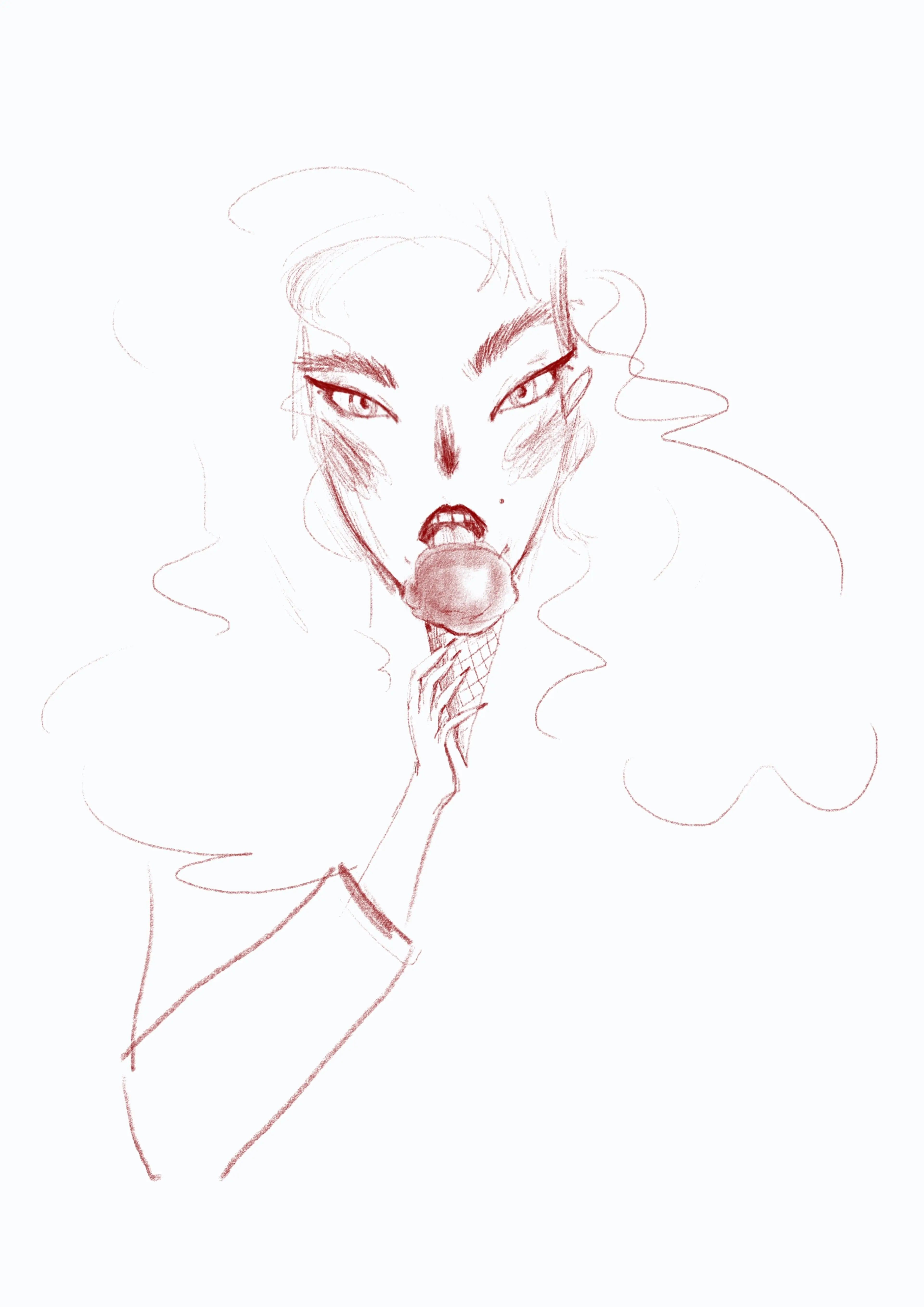 ice-cream sketch