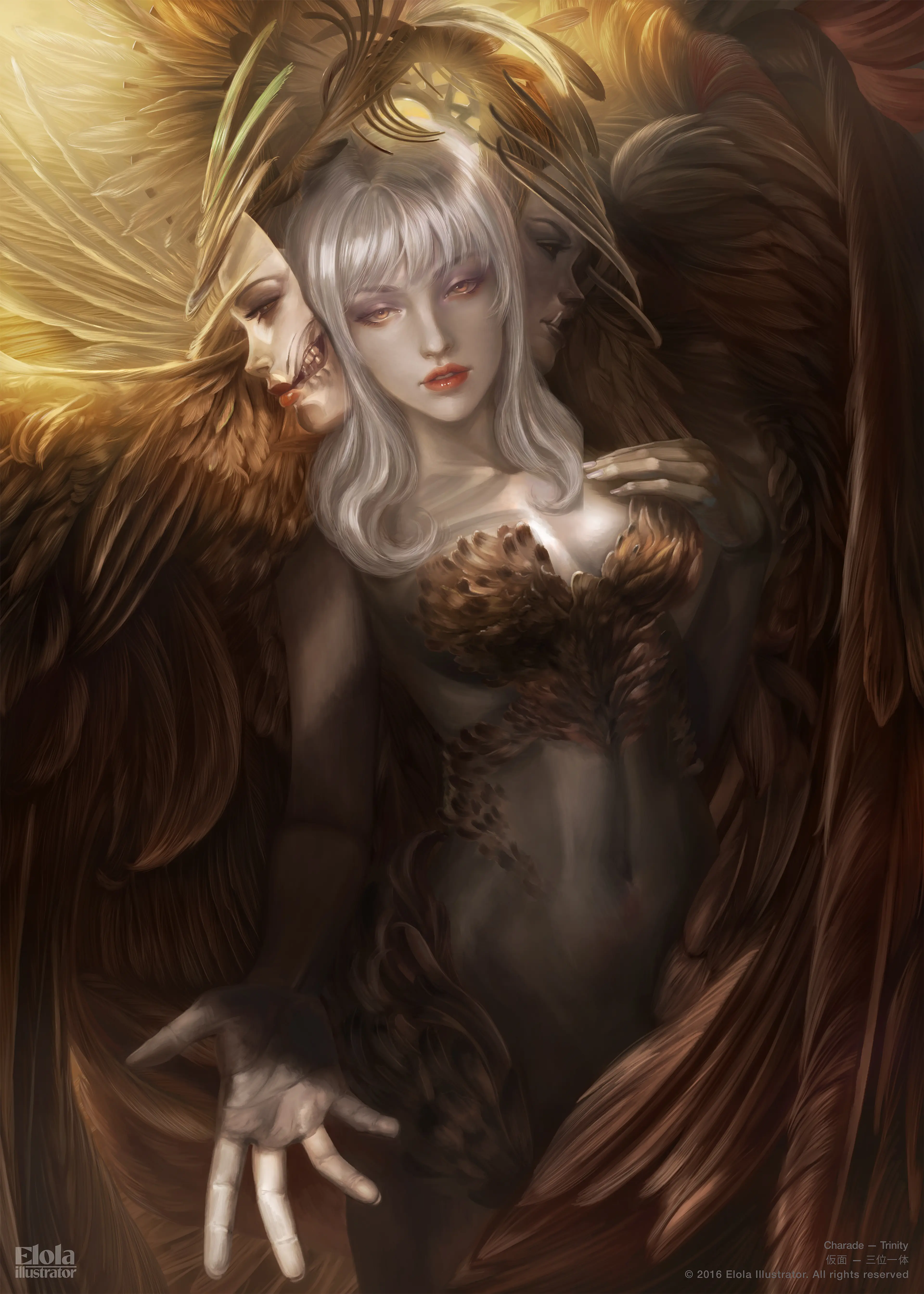 Charade — Trinity — Ilustración — Alfonso Elola