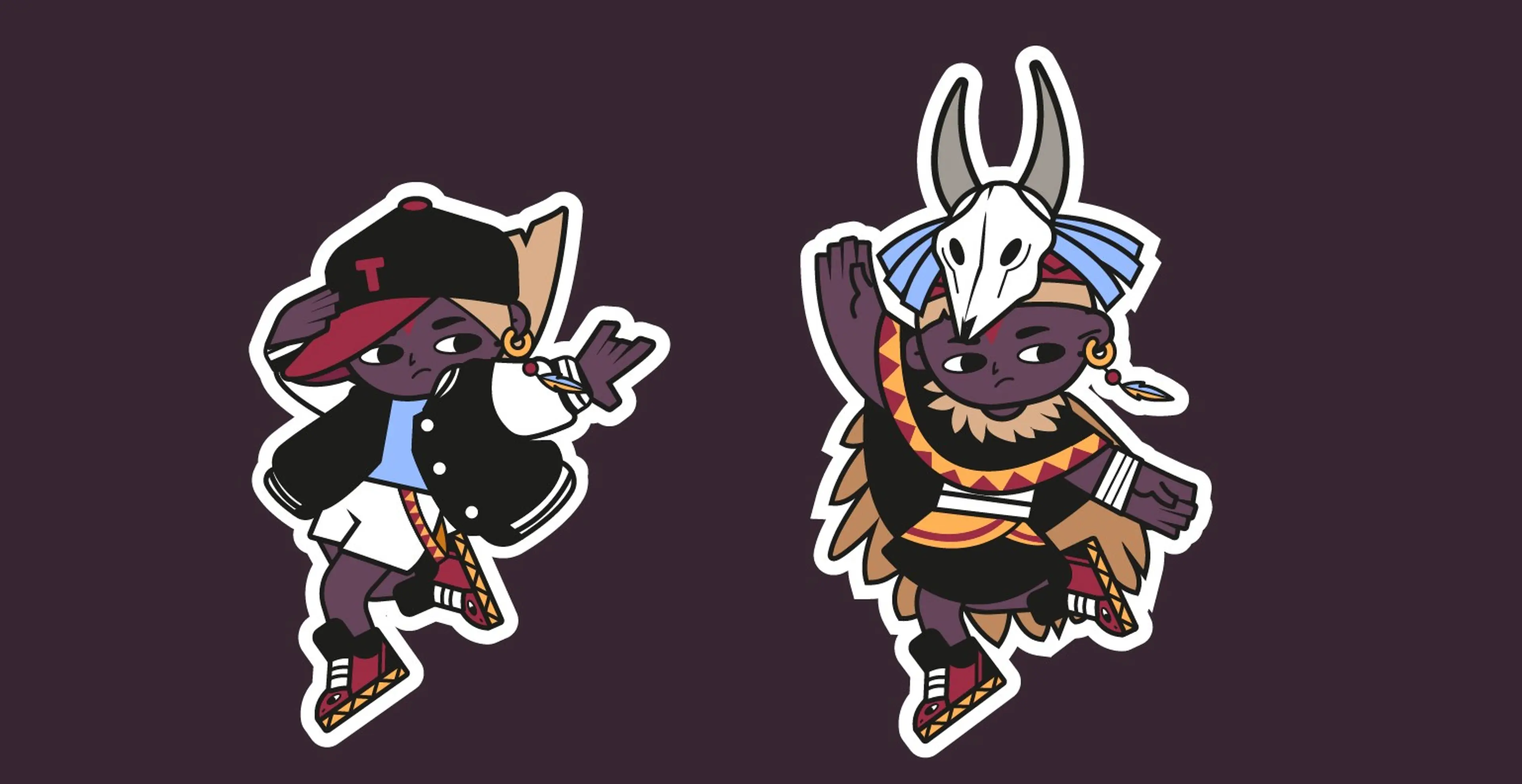 Tribe Girl Character Design 01