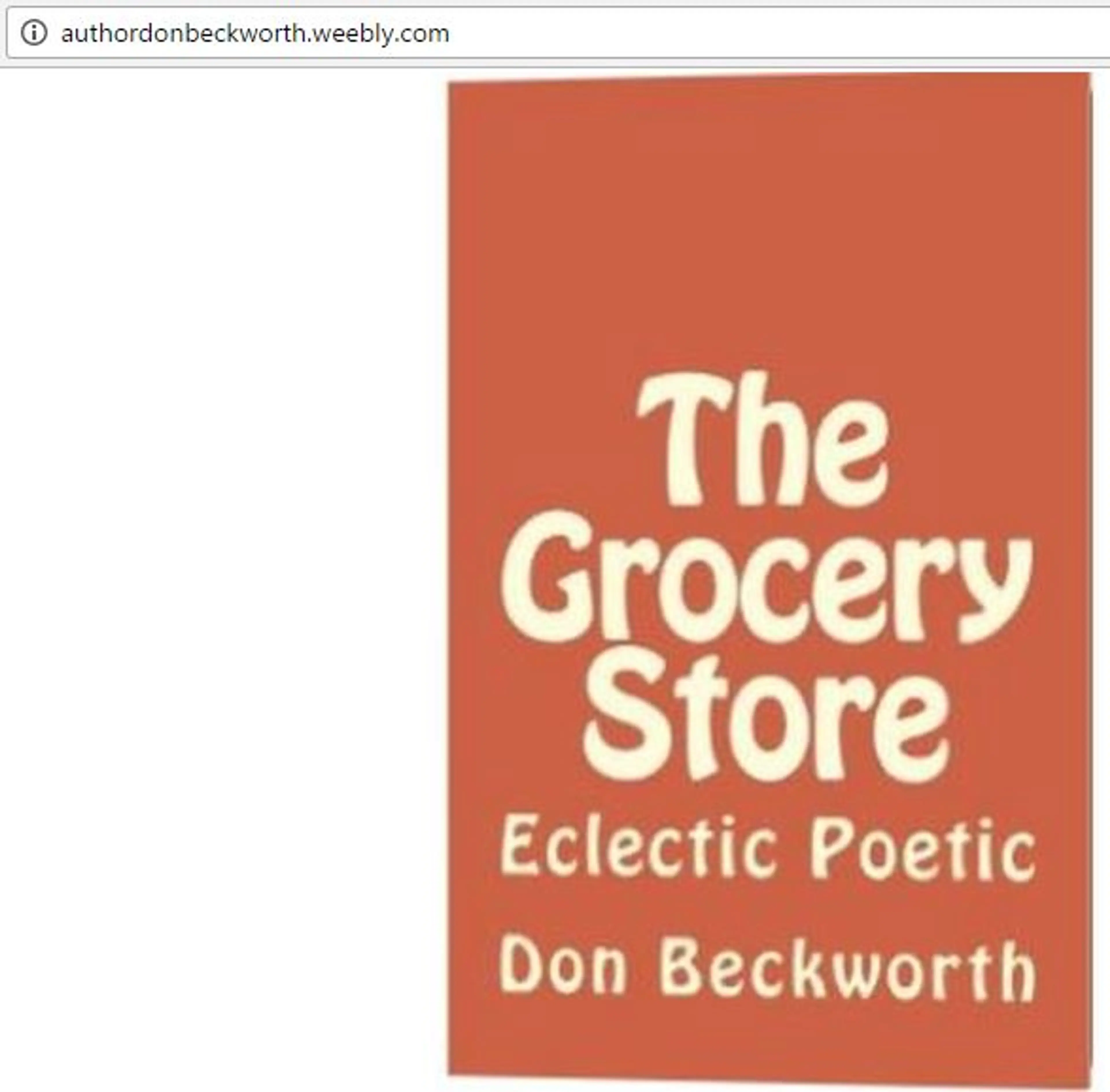 www.authordonbeckworth.weebly.com