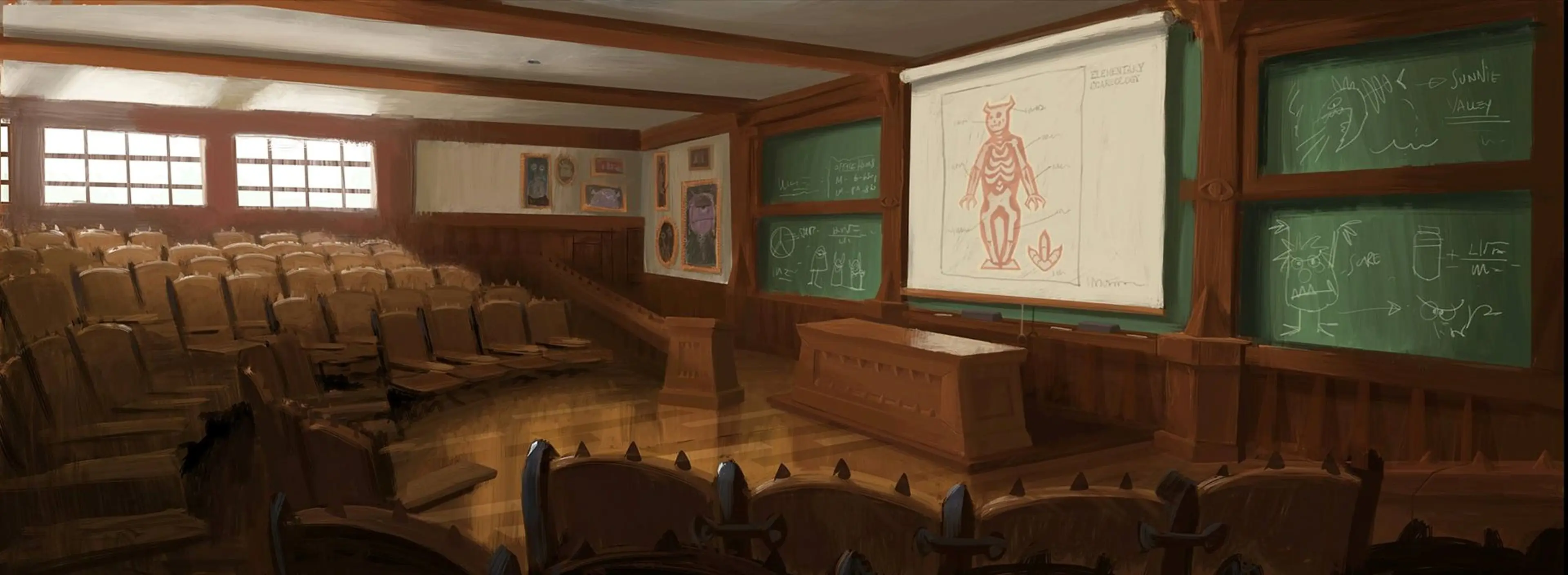 Monster's University - Concept art