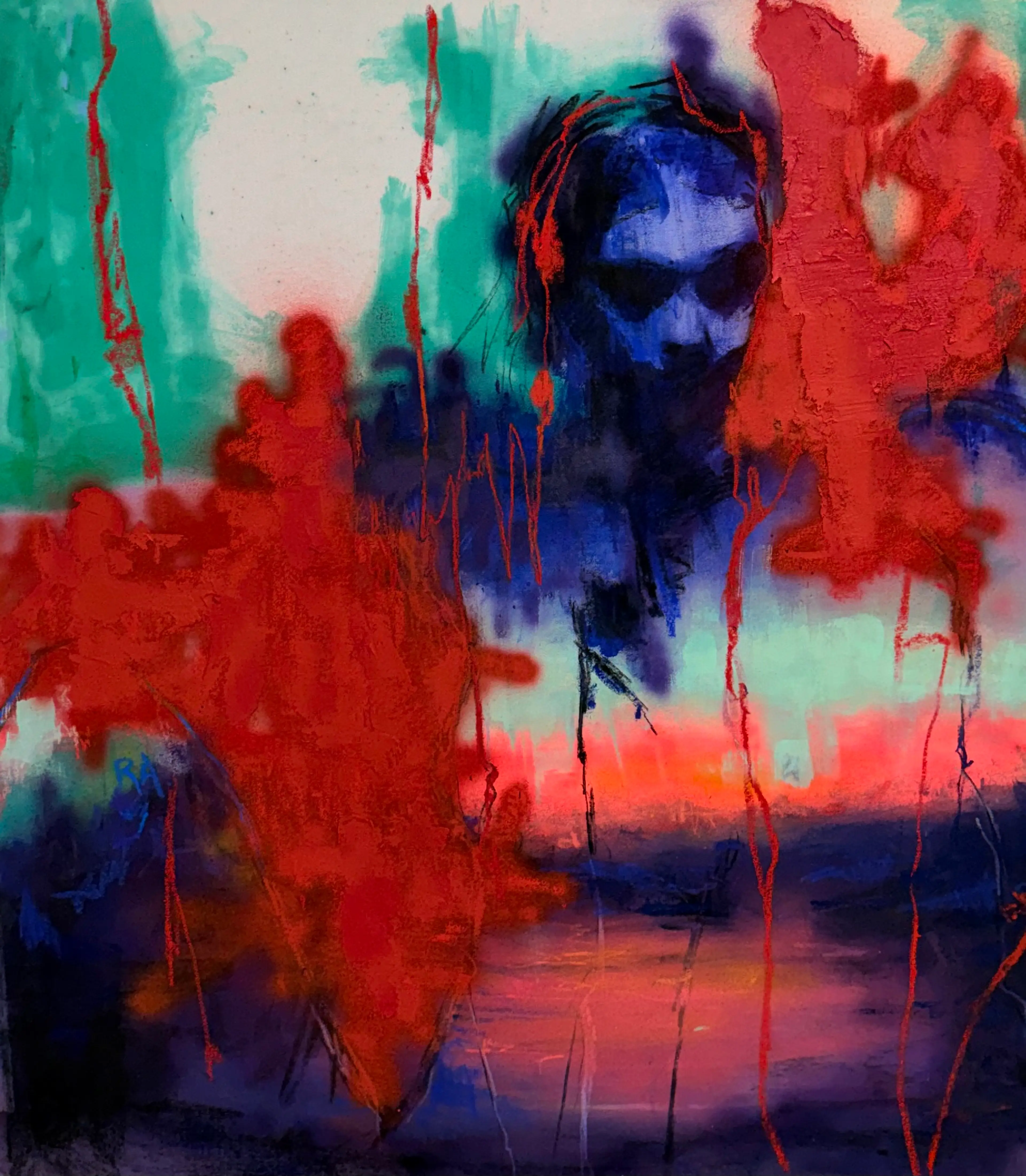 Fase Roja I — Pintura — rocio alonso