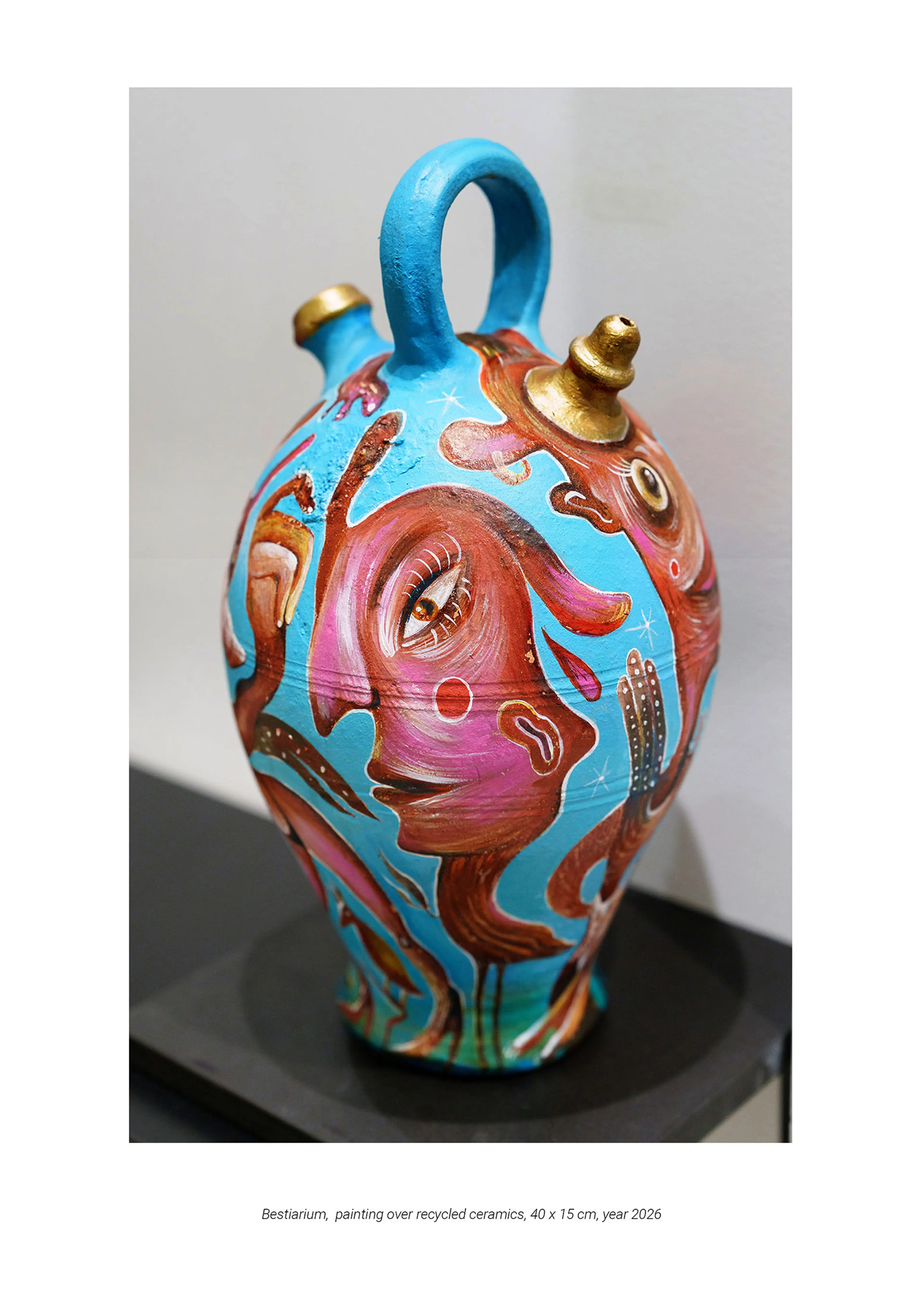 FANTASTIC FAUNA / painted sculptural object