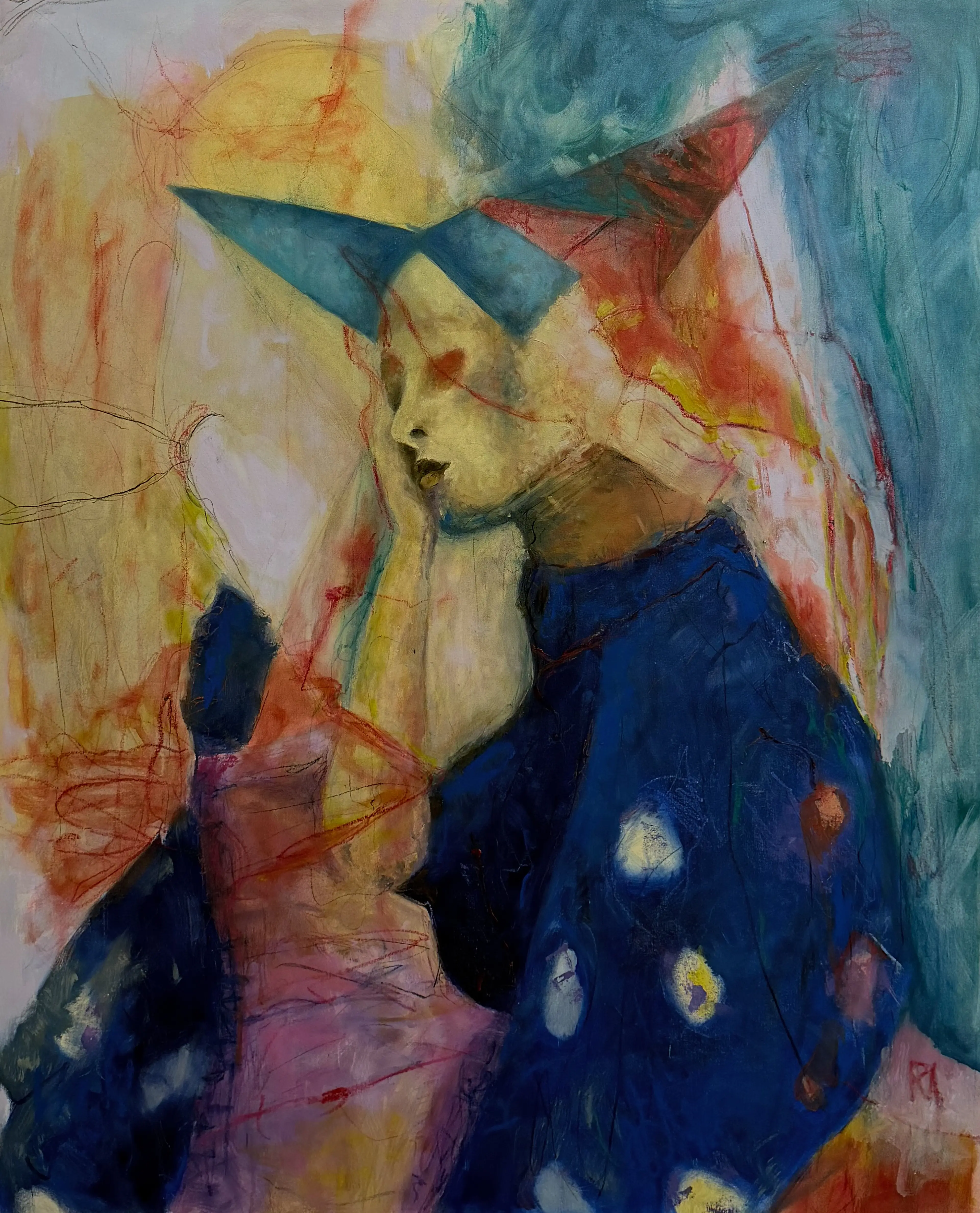 Fase Azul I — Pintura — rocio alonso