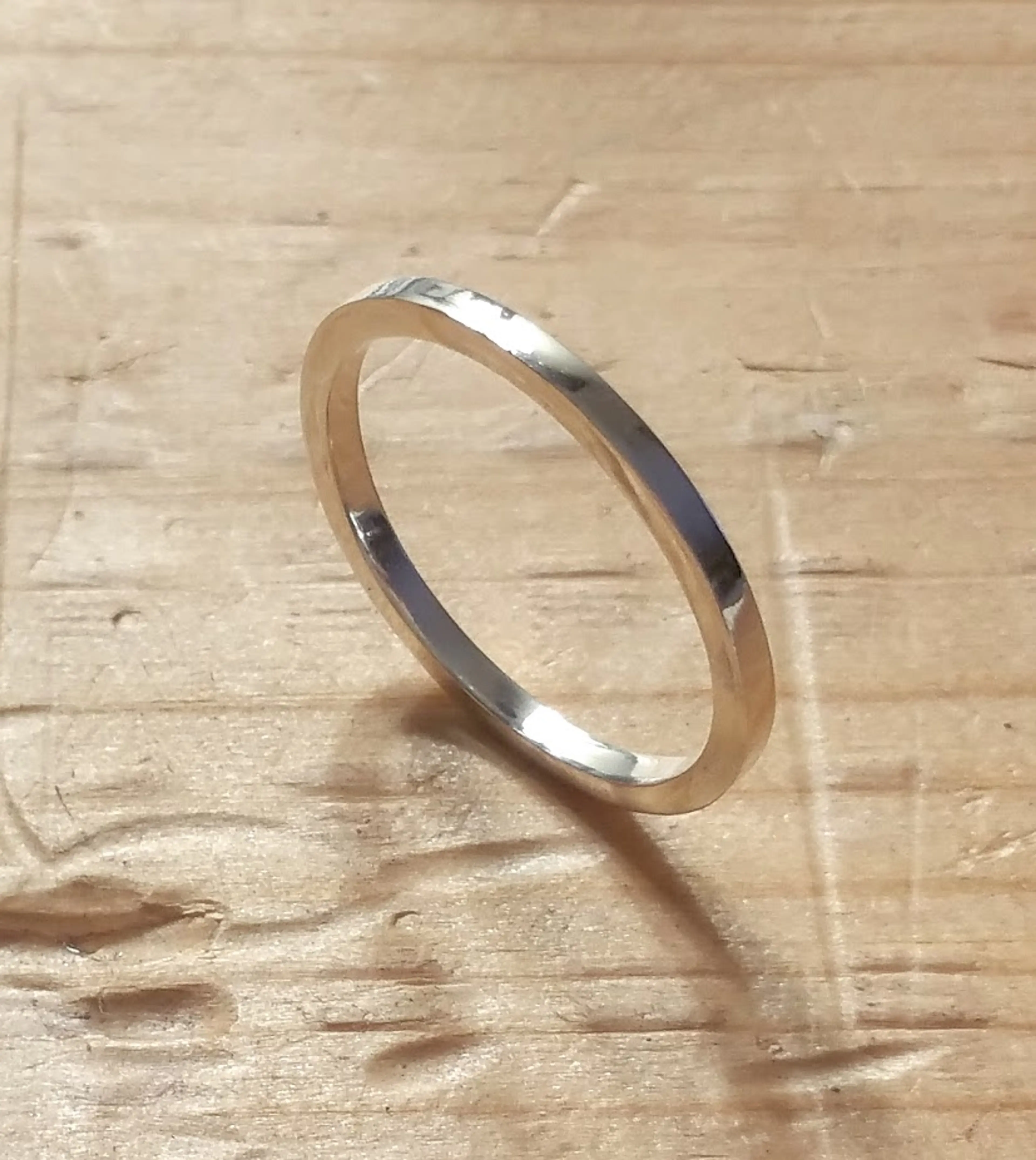 Aquare band Ring