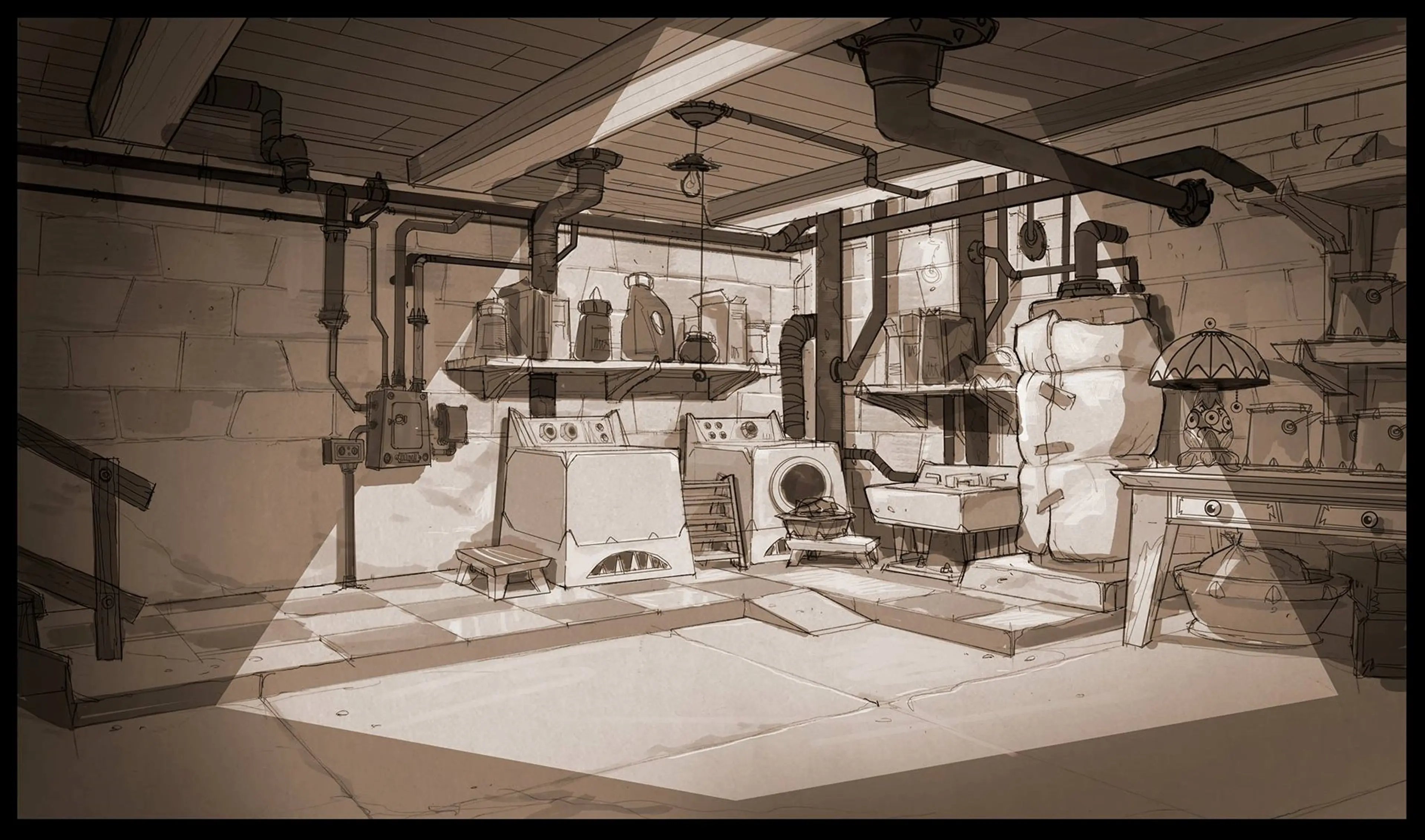 Monster's University - Concept art