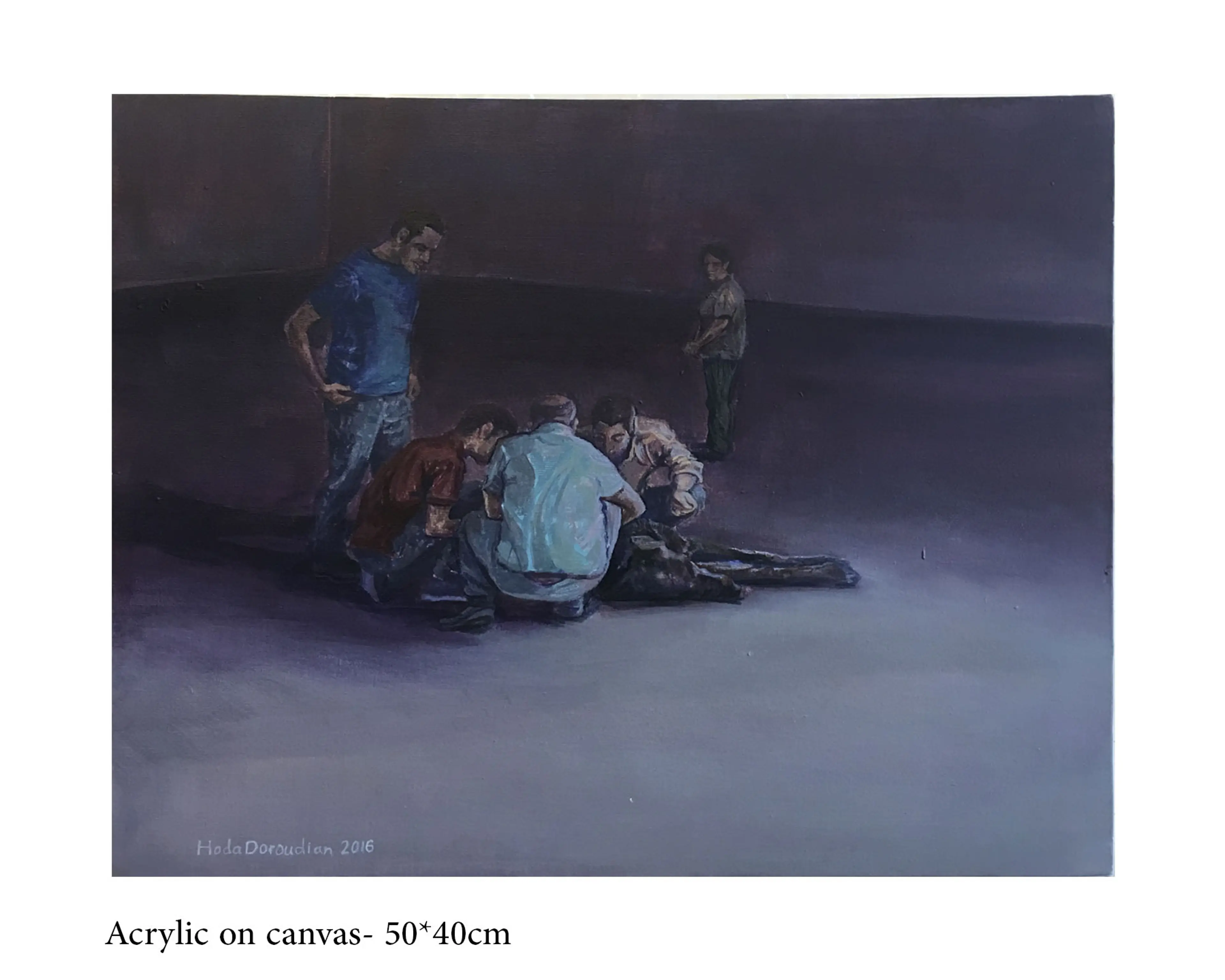 Pause — Pintura — Hoda Doroudian