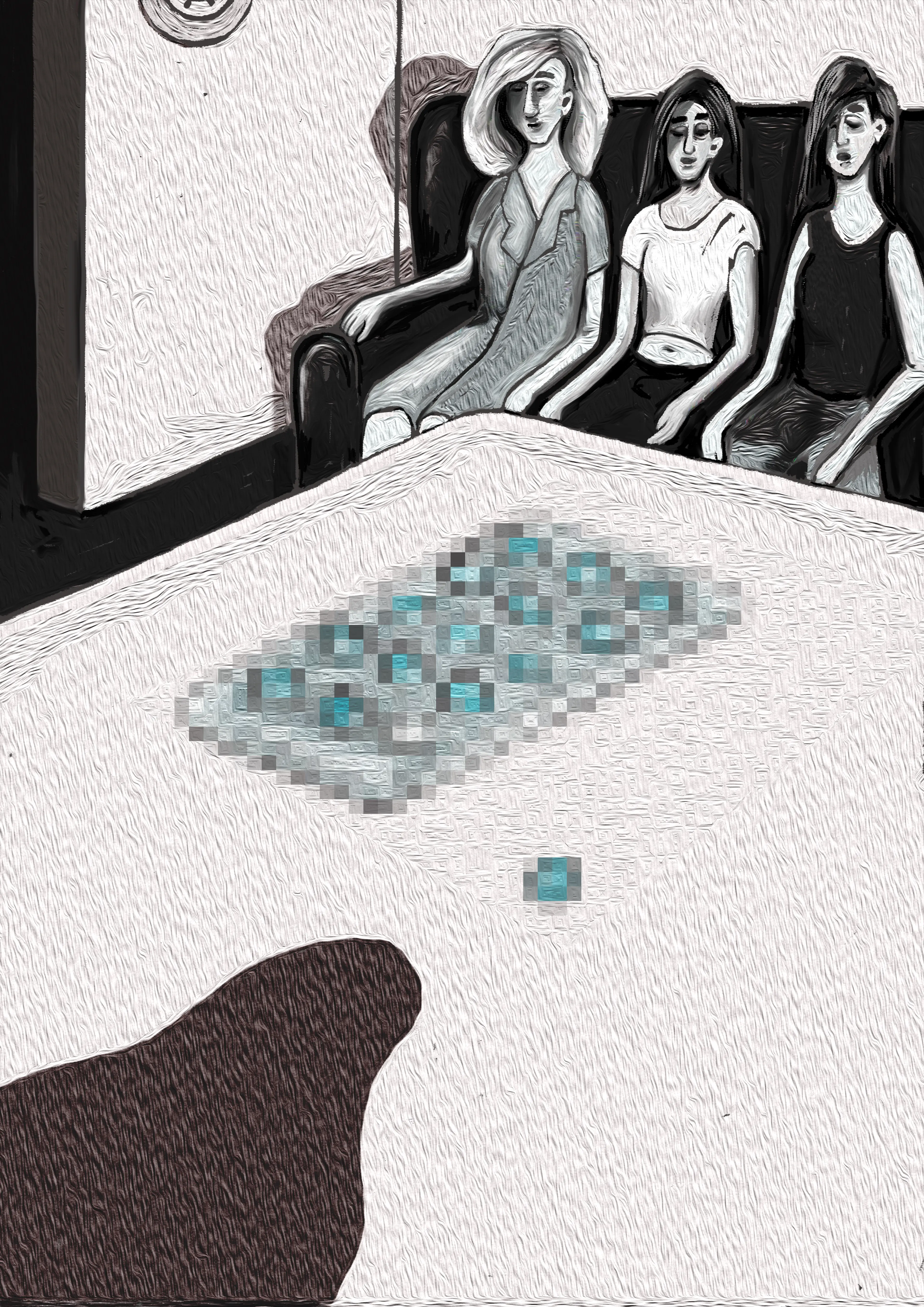 El aljibe — Ilustración — Cintia Bonino
