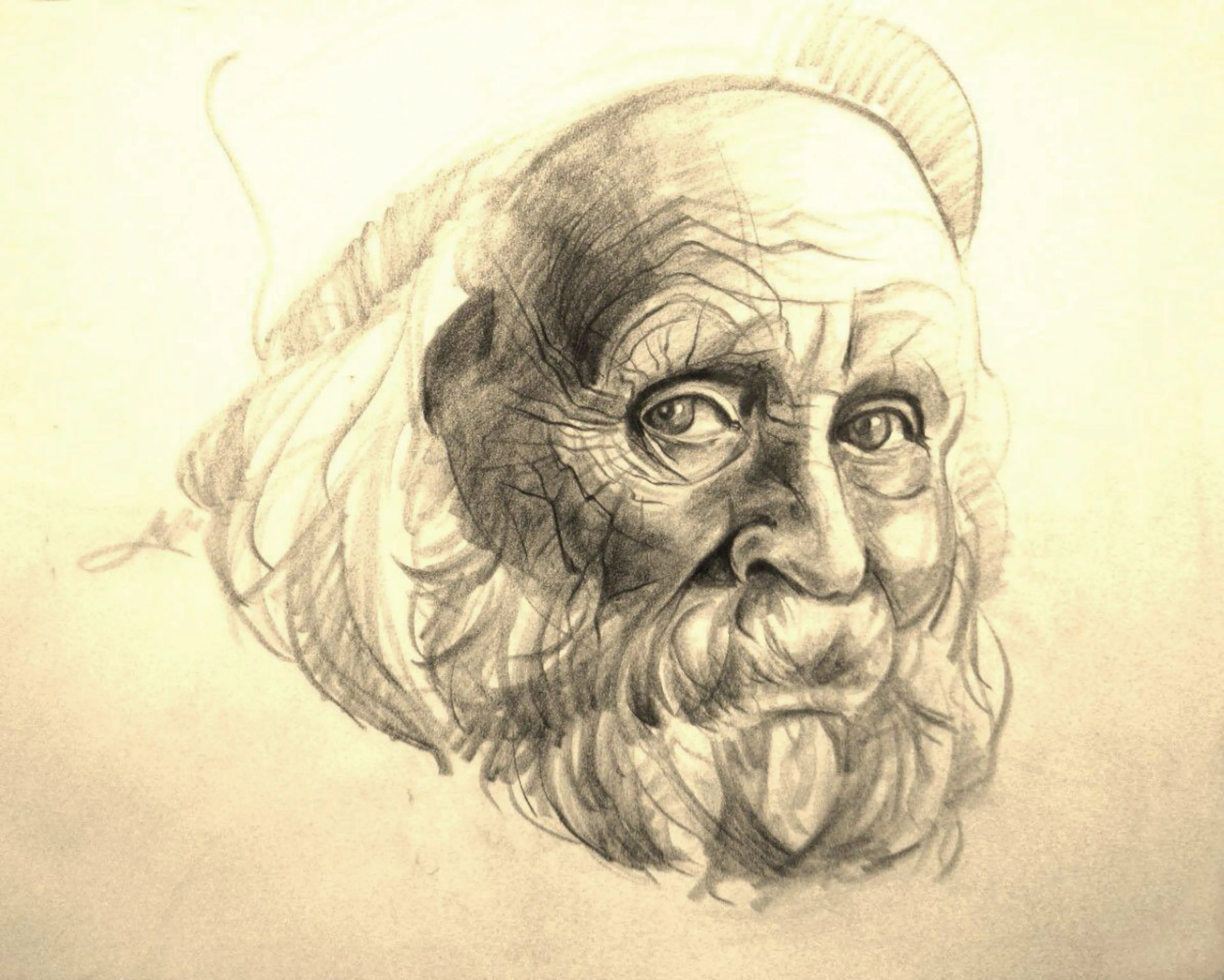 portrait sketch - 40 minutes