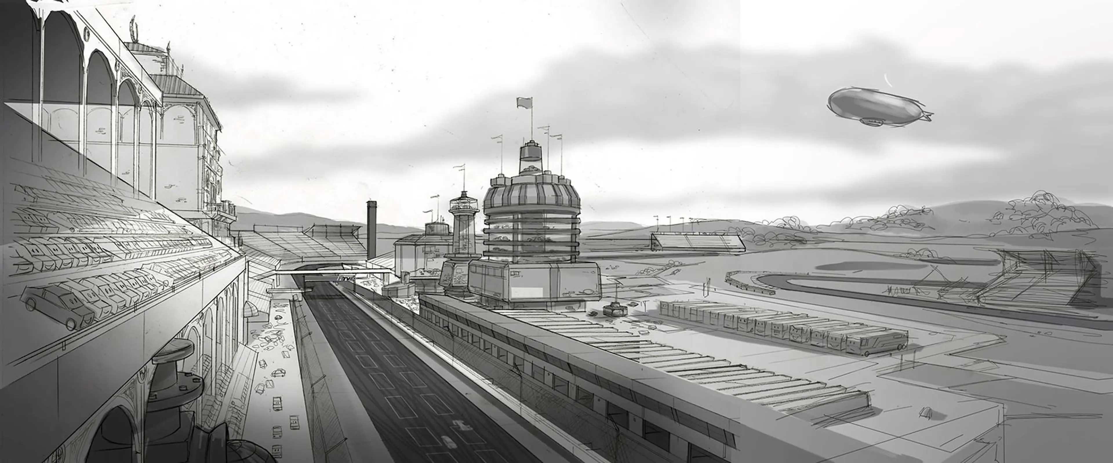 Cars 2 - Concept art