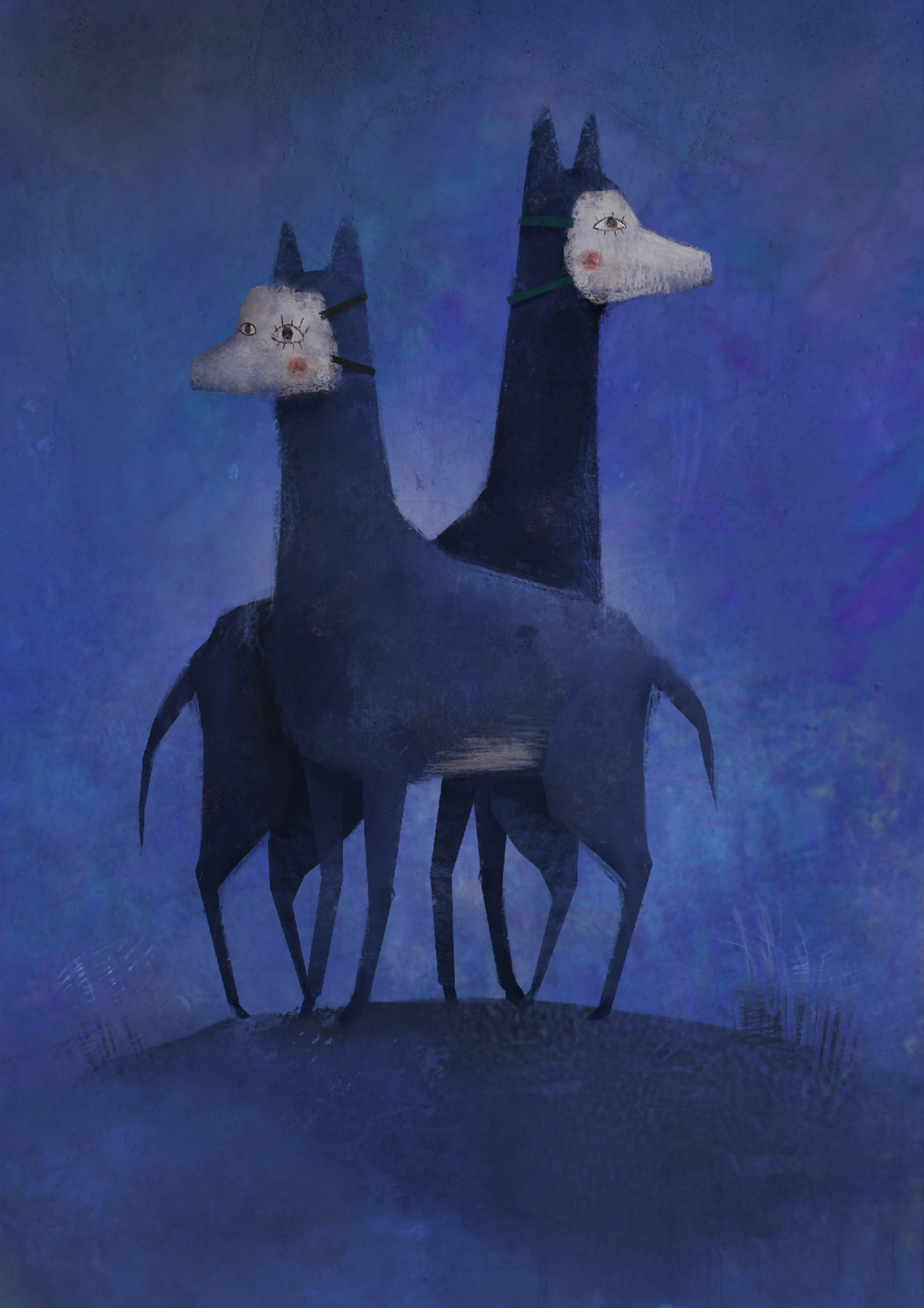 mask dog.jpg — Illustration — Erphan Malek