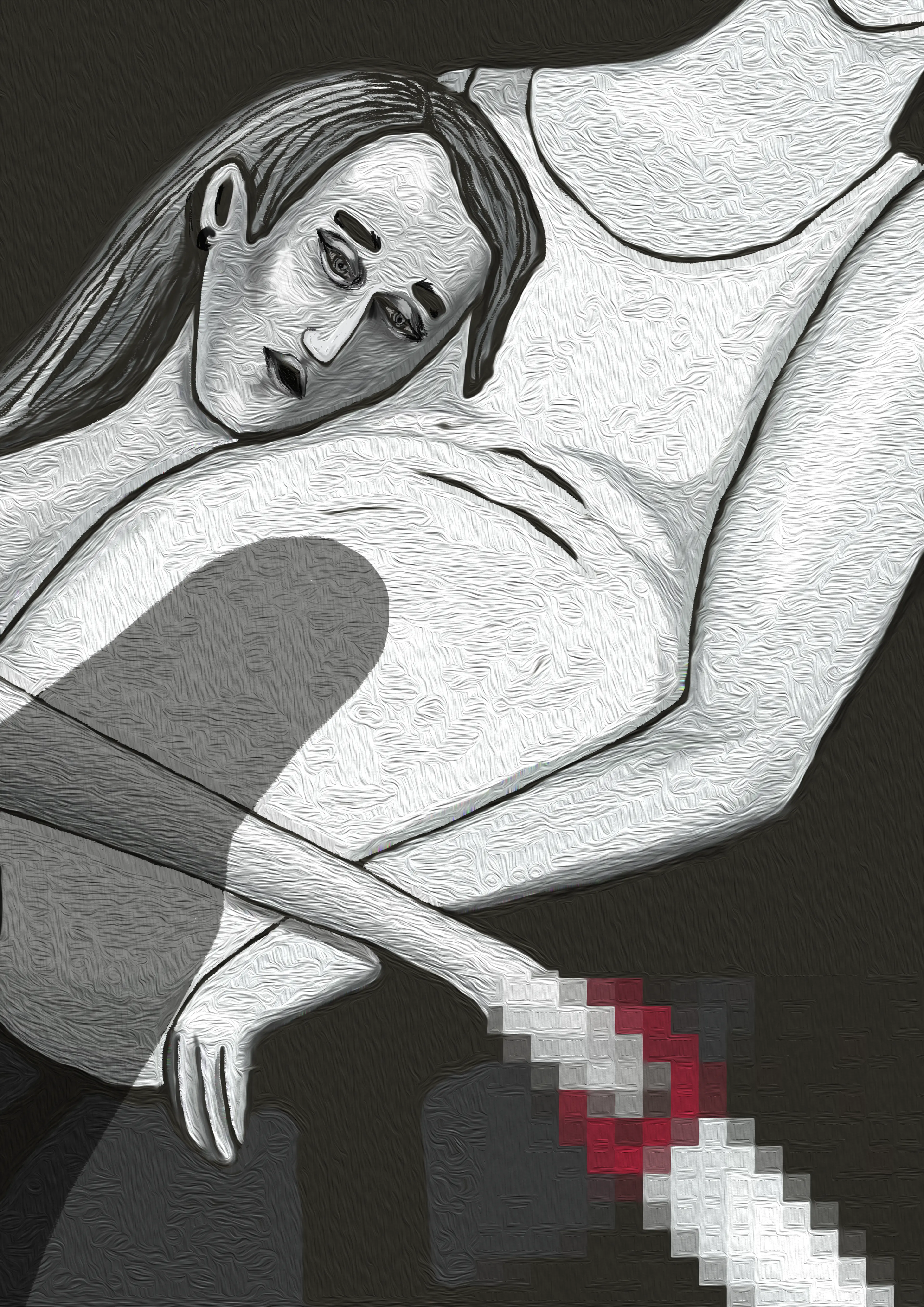 Donde estas corazon — Ilustración — Cintia Bonino