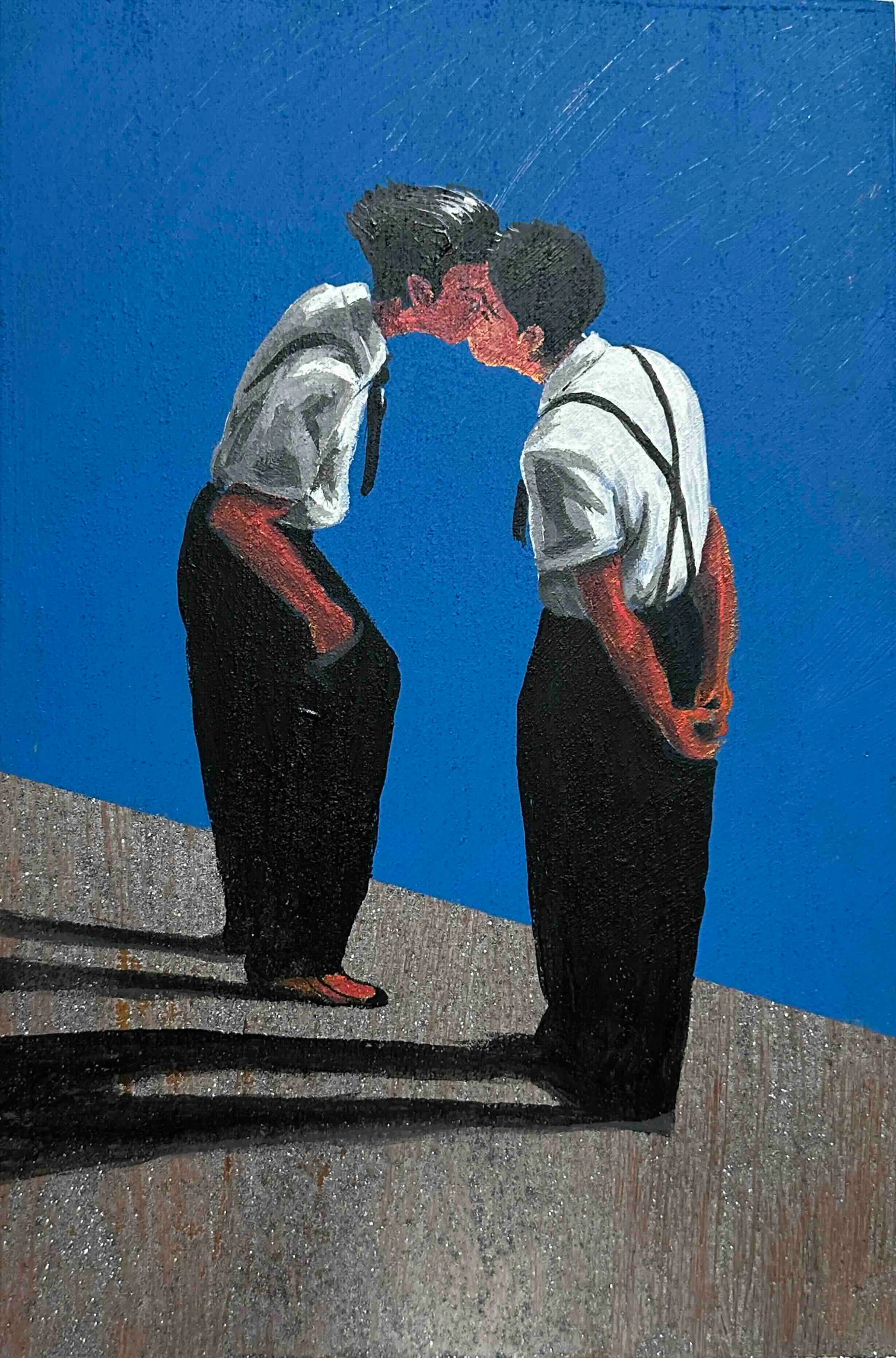 Temperatura de solapamiento No.8 — Painting — Attilio Chien